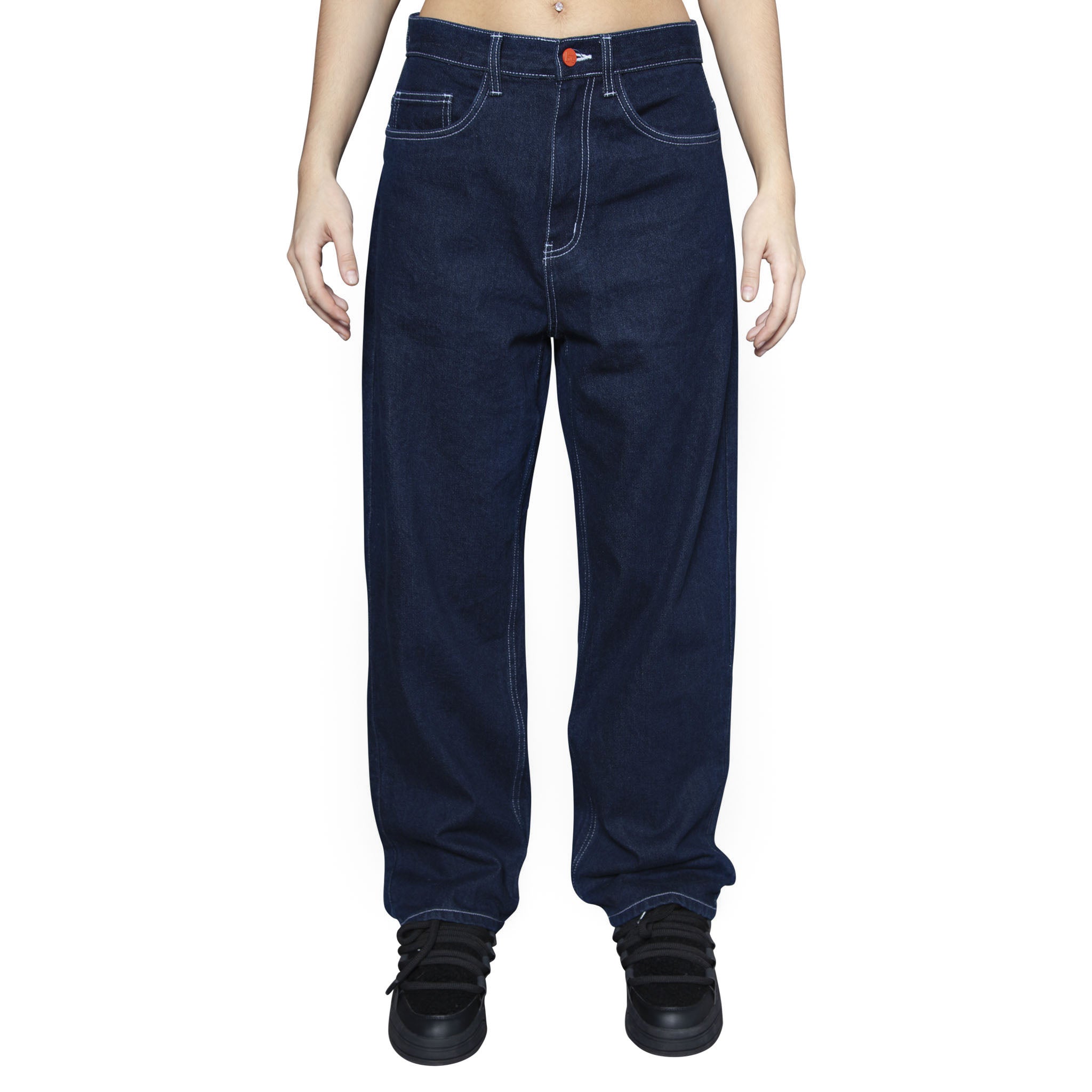 BeWider Super Loose Baggy Denim Dunkelblau - CBEWS5807 - Coziness
