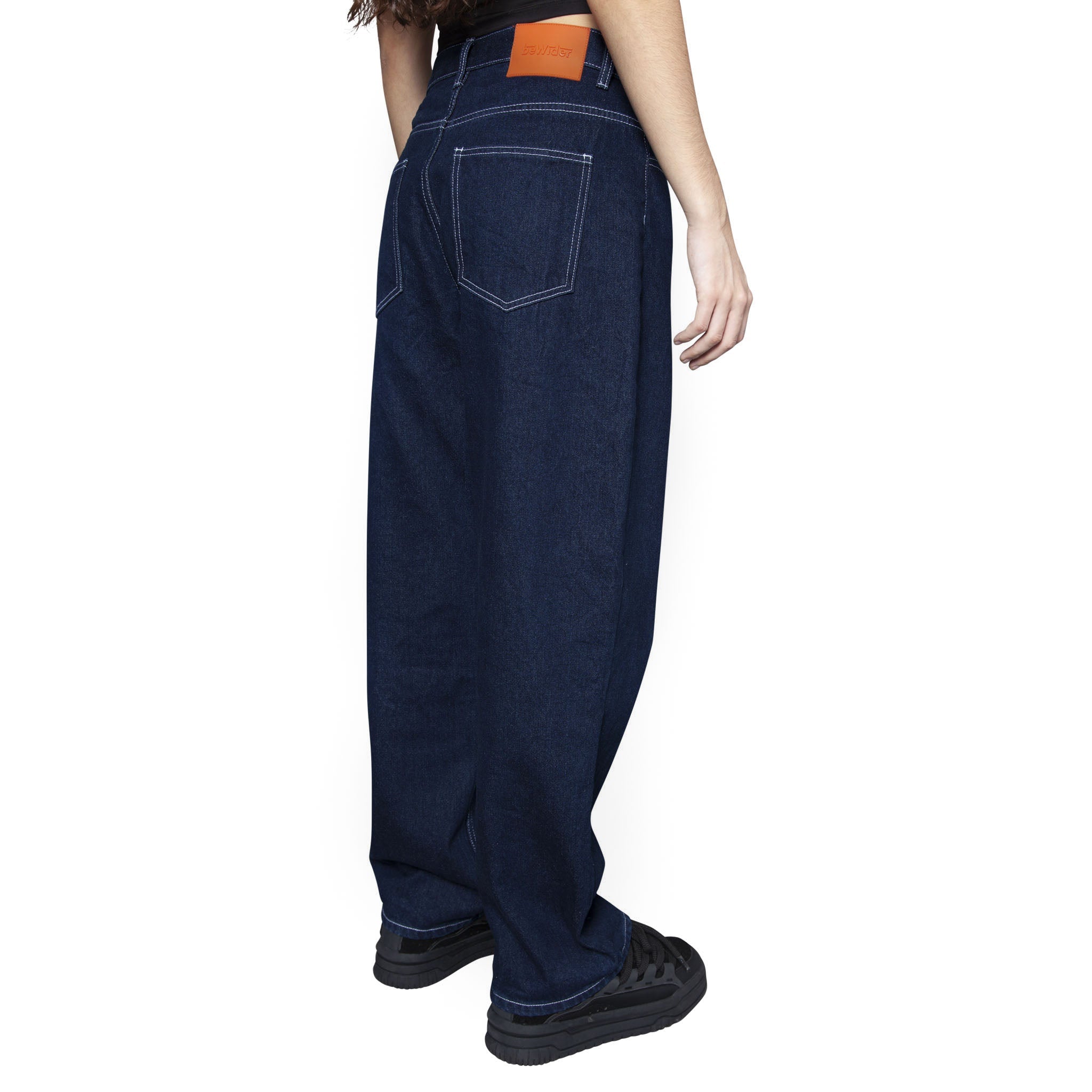 BeWider Super Loose Baggy Denim Dunkelblau - CBEWS5807 - Coziness