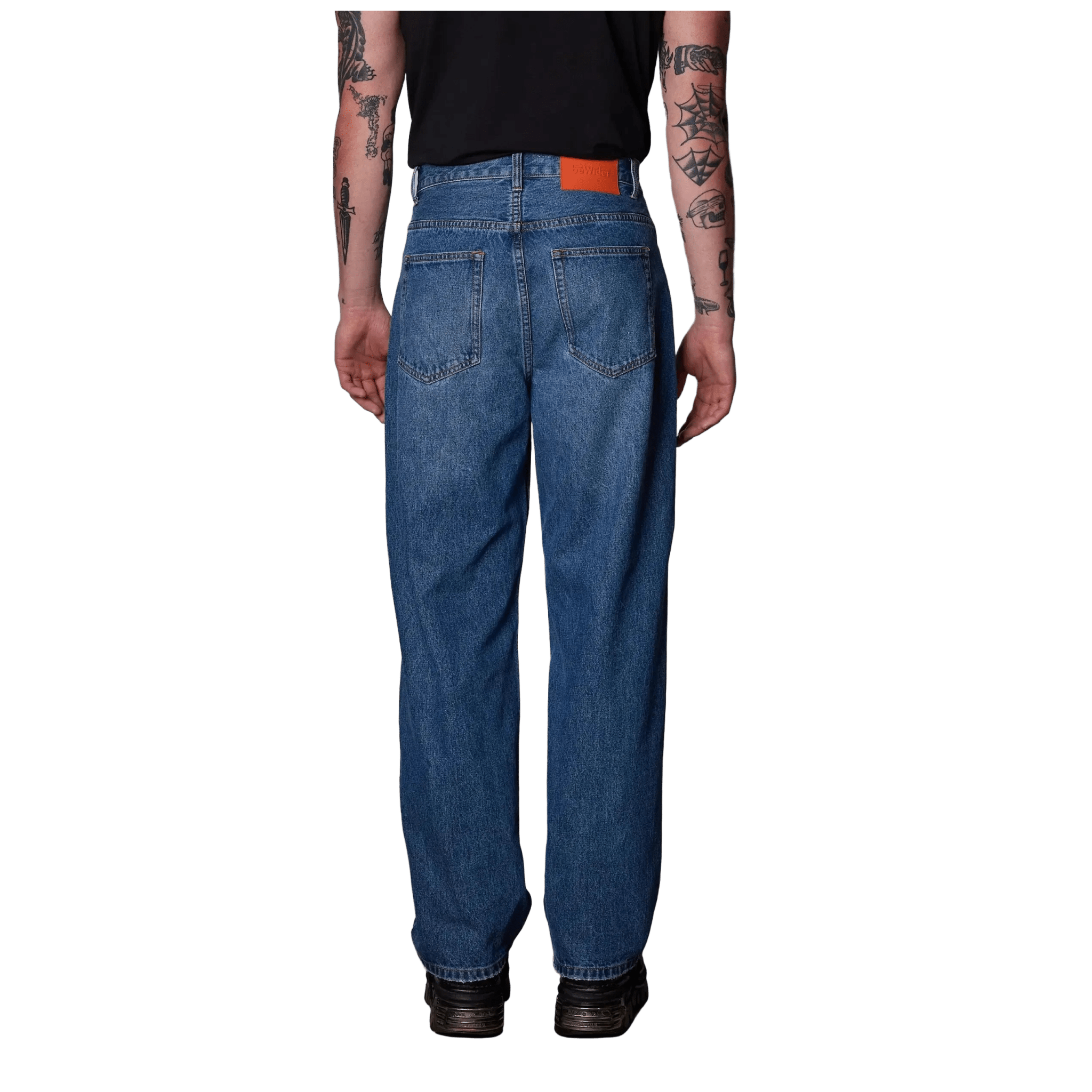 BeWider Super Loose Baggy Denim Ocean Blue - CBEWS8023 - Coziness