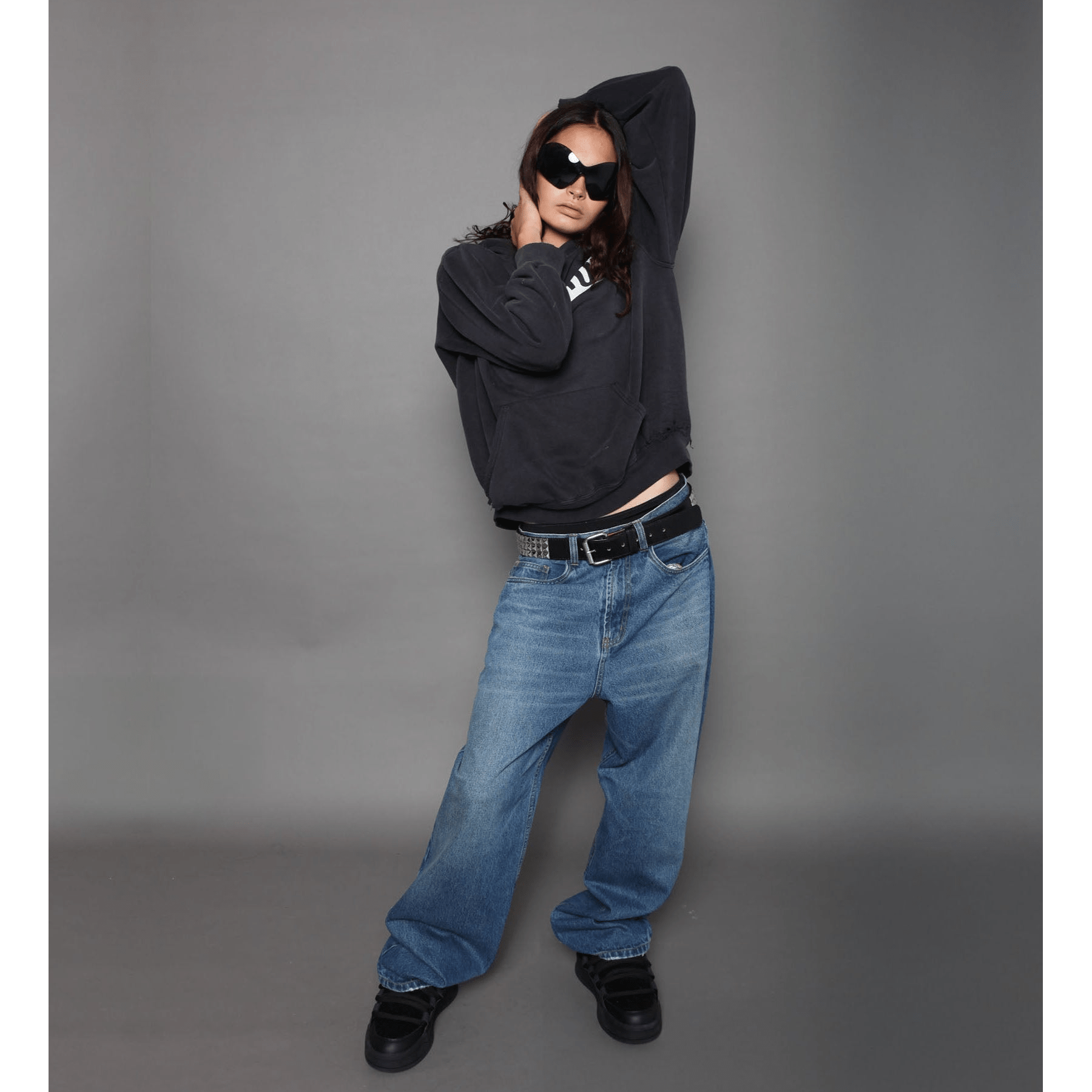 BeWider Super Loose Baggy Denim Ocean Blue - CBEWS8023 - Coziness