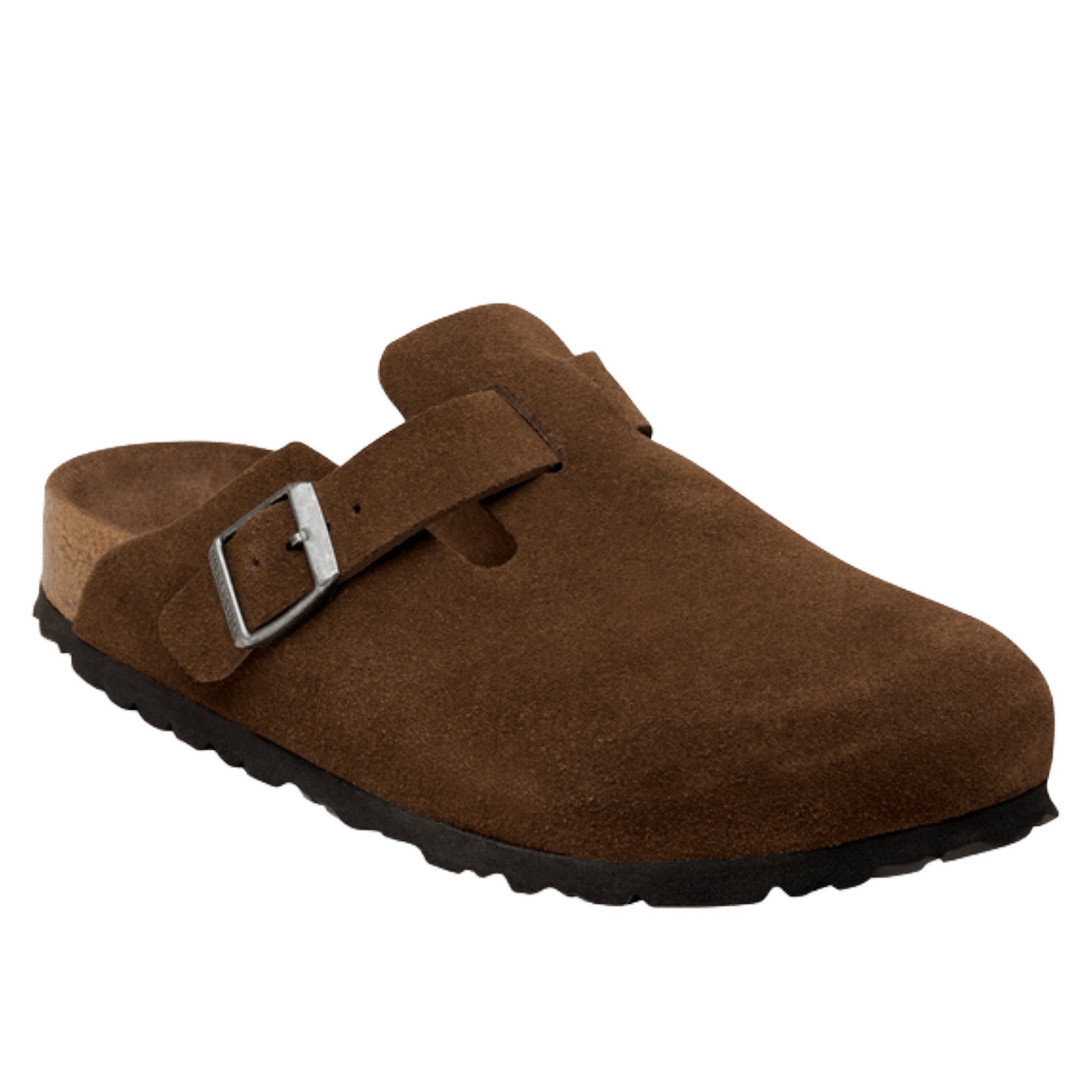 Birkenstock Boston Soft Footbed Suede Leather Unisex Carafe Tonal Fb Narrow - - Coziness