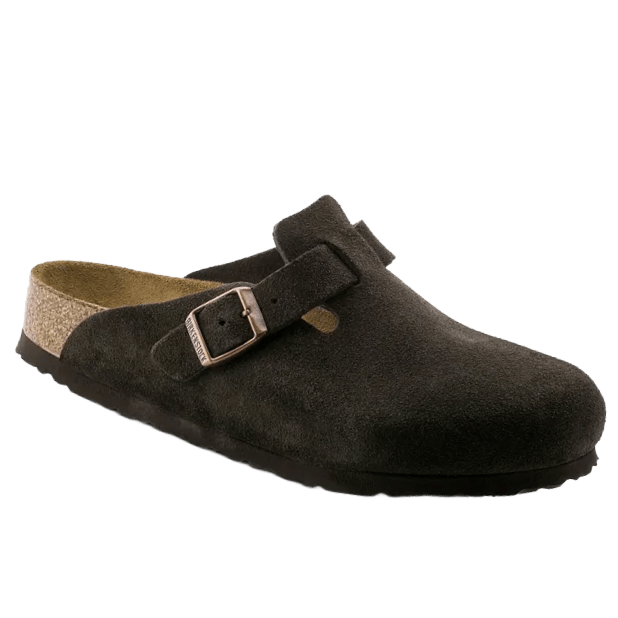 Birkenstock Boston Soft Footbed Suede Leather Unisex Mocha - CBIRB13376 - Coziness