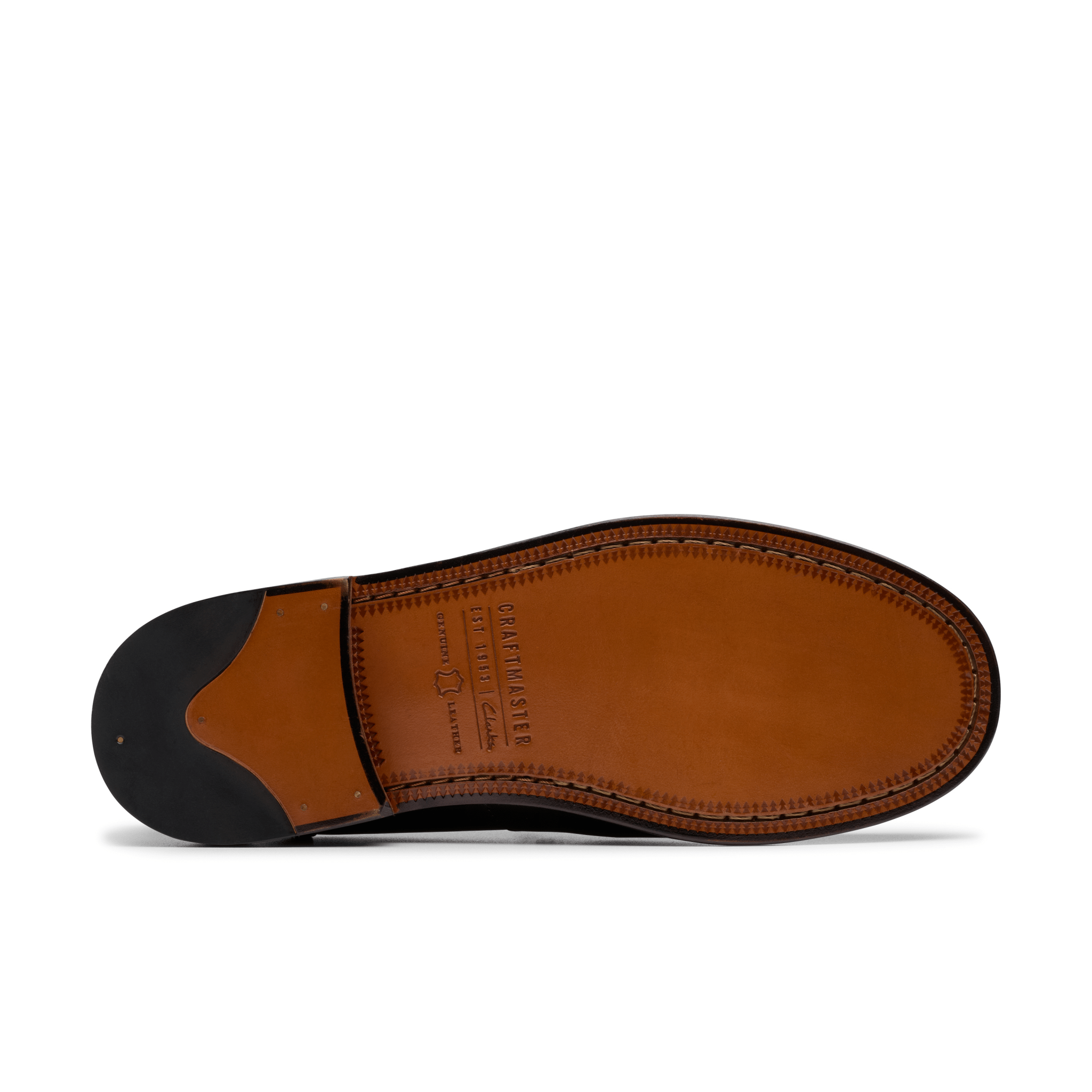 Clarks Originals Craft James Loafer Black Leather - CCLAO6006 - Coziness