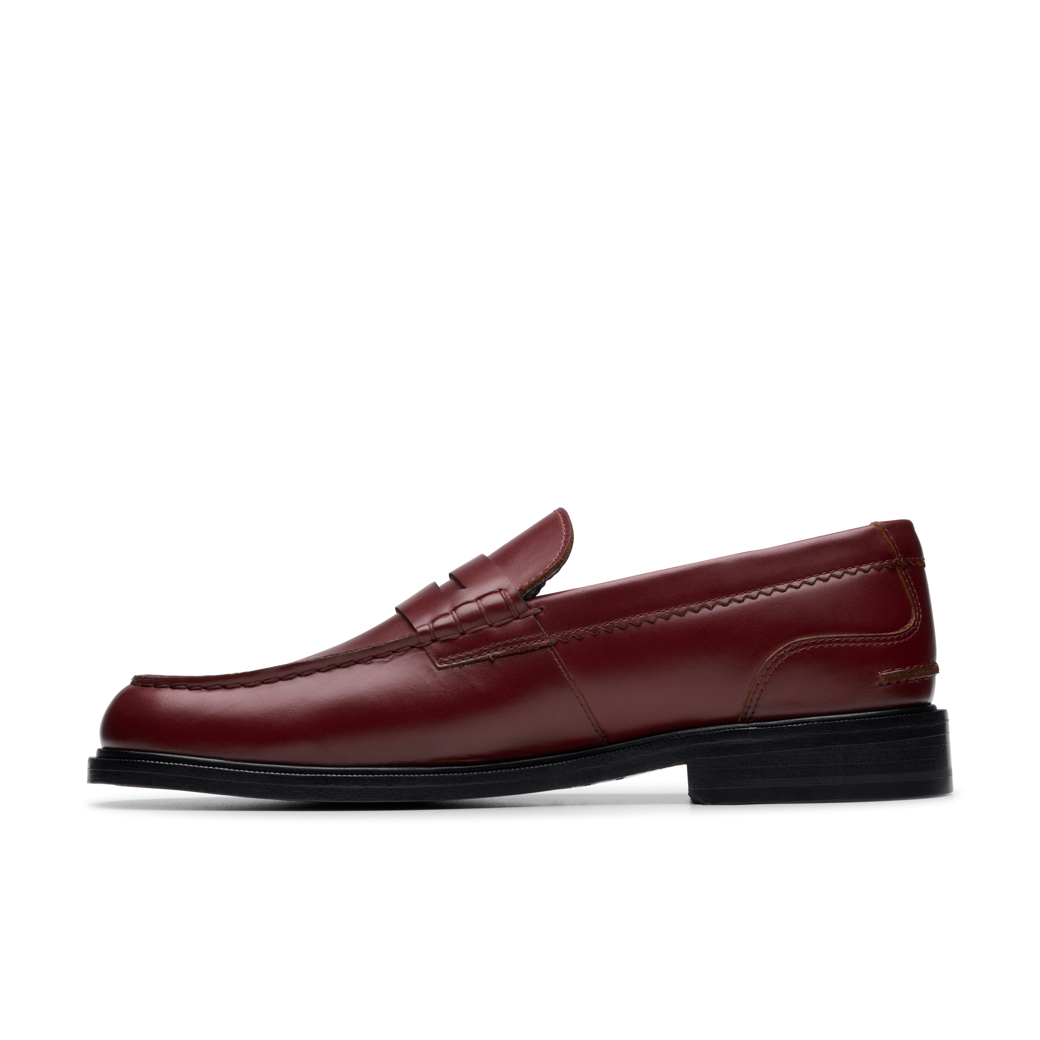 Clarks Originals Craft James Loafer Burgunderrot - CCLAO6263 - Coziness