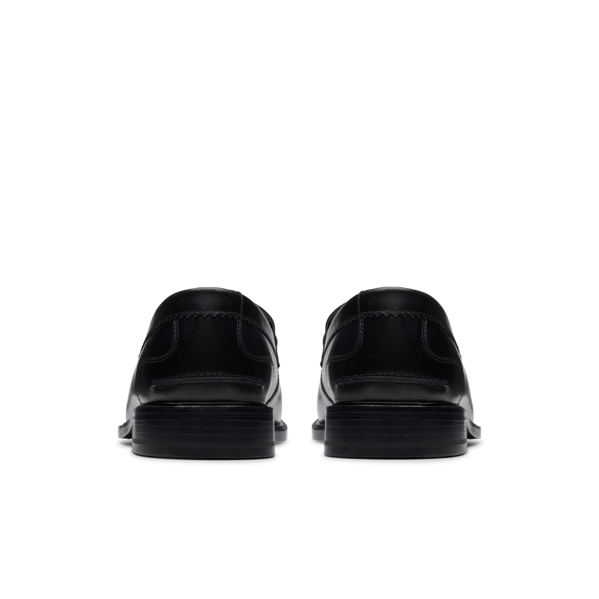 Clarks Originals Craft James Ponyhair Loafer Black Leather - CCLAO6325 - Coziness