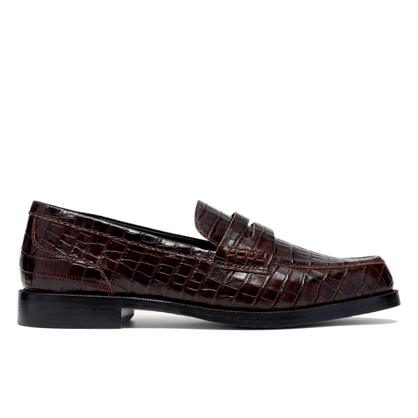 Clarks Originals Straven2 Penny Brown Croc Wmns - CCLAO13973 - Coziness