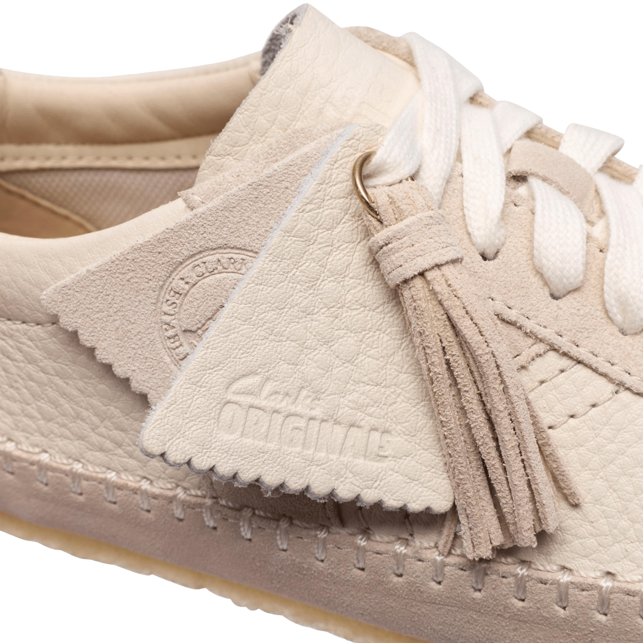 Clarks Originals Tor Low Off White Suede Wmns - CCLAO11184 - Coziness