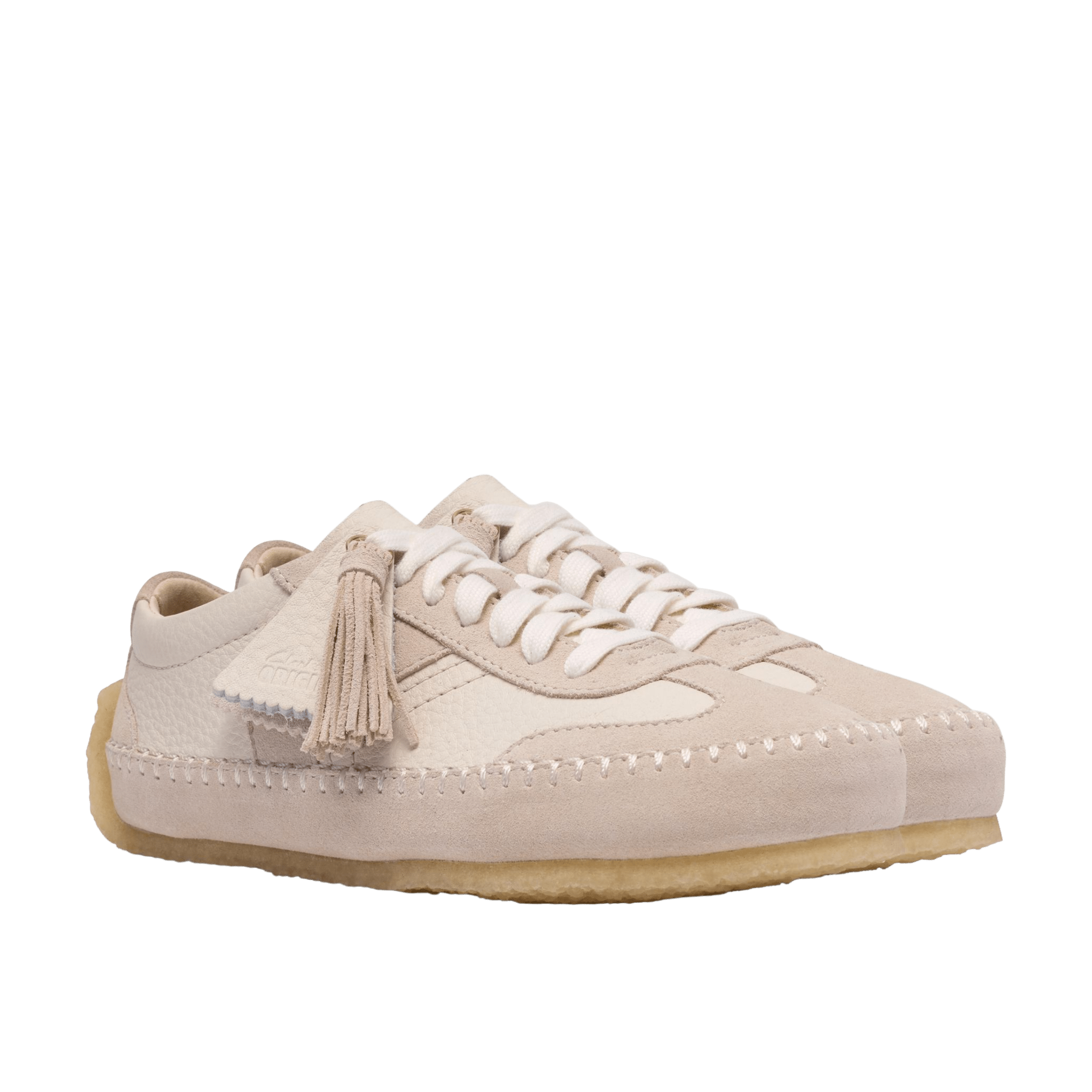 Clarks Originals Tor Low Off White Suede Wmns - CCLAO11184 - Coziness