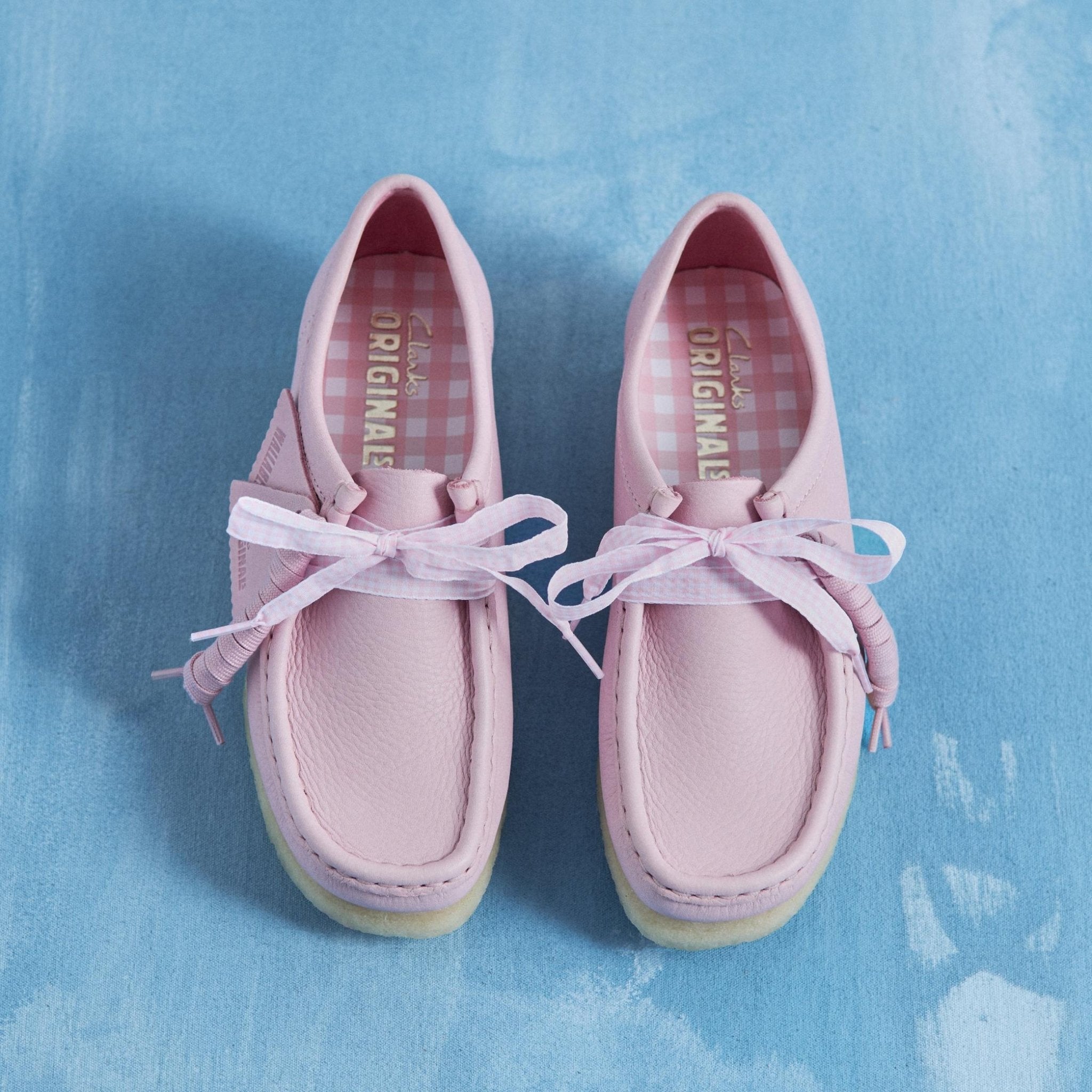 Clarks Originals Wallabee Baby Pink Leather Wmns - CCLAO11198 - Coziness