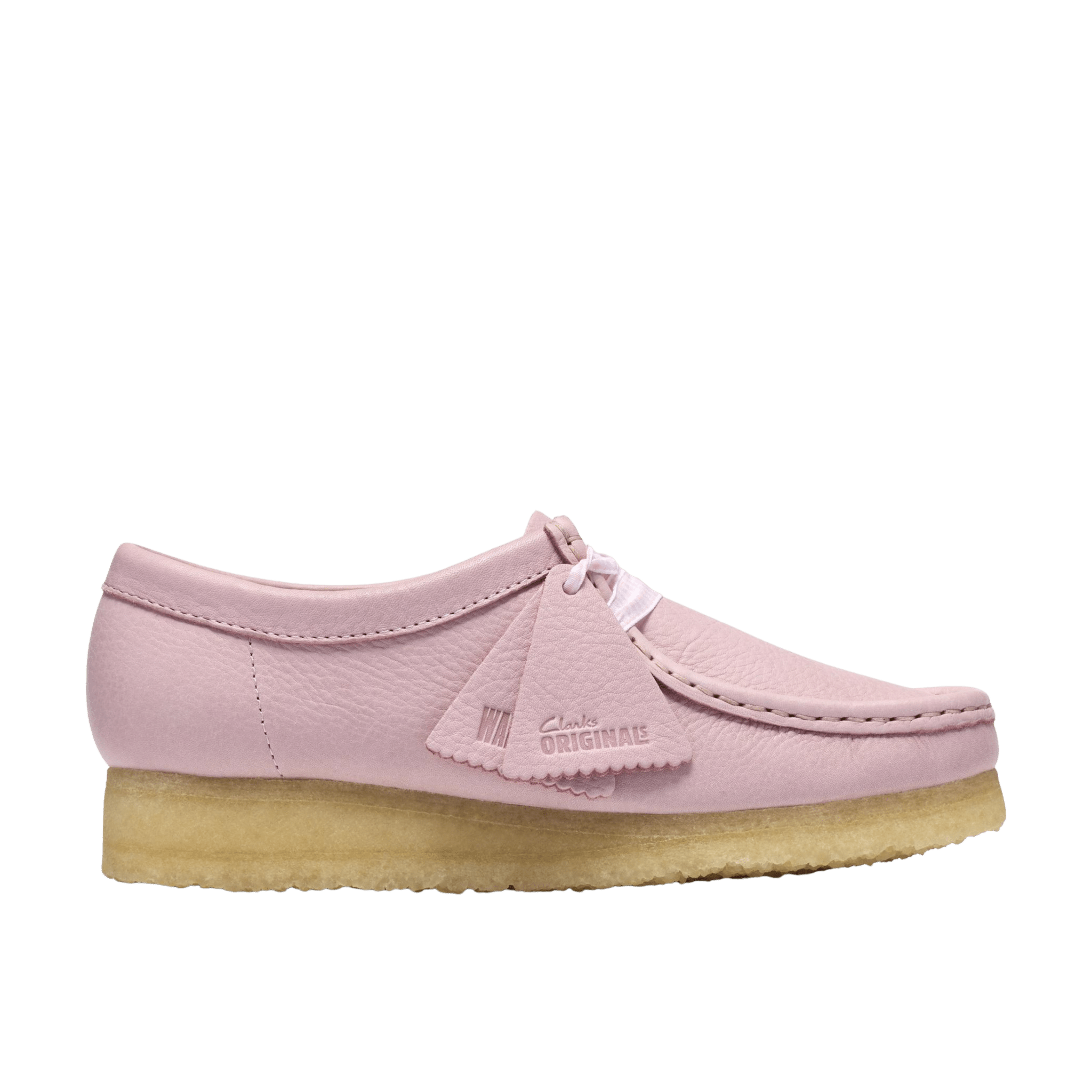 Clarks Originals Wallabee Baby Pink Leather Wmns - CCLAO11198 - Coziness