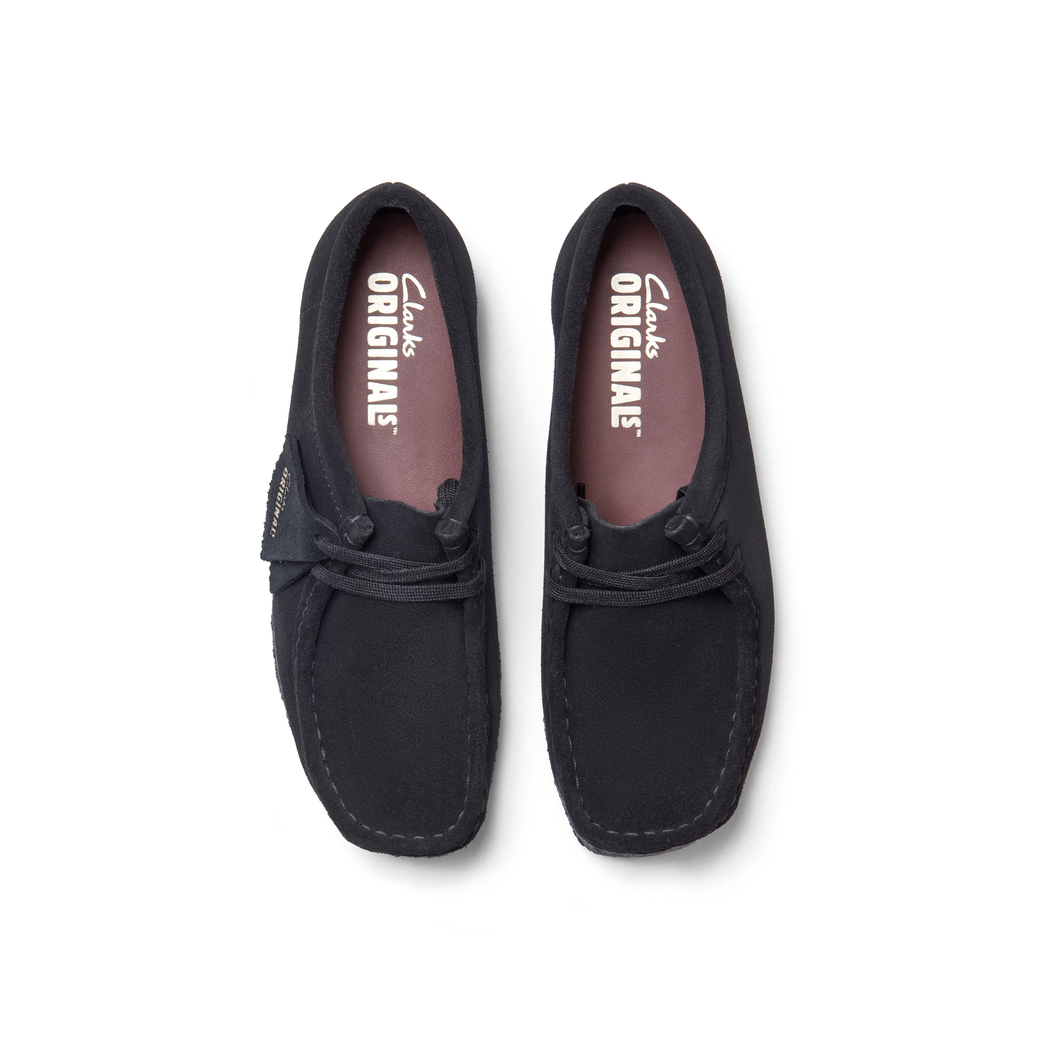 Clarks Originals Wallabee Black Suede - CCLAO6020 - Coziness