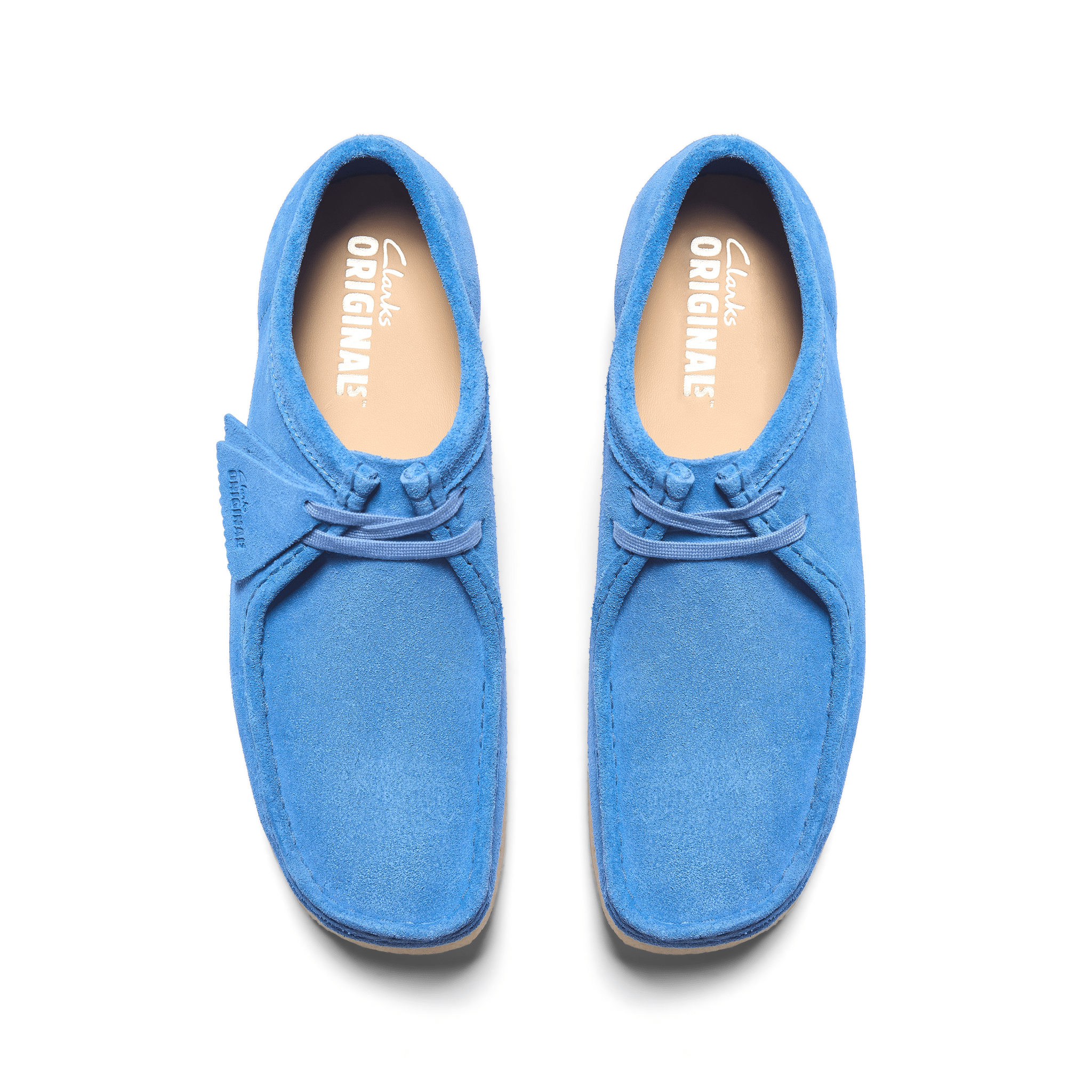 Clarks Originals Wallabee Blue Suede - CCLAO6047 - Coziness