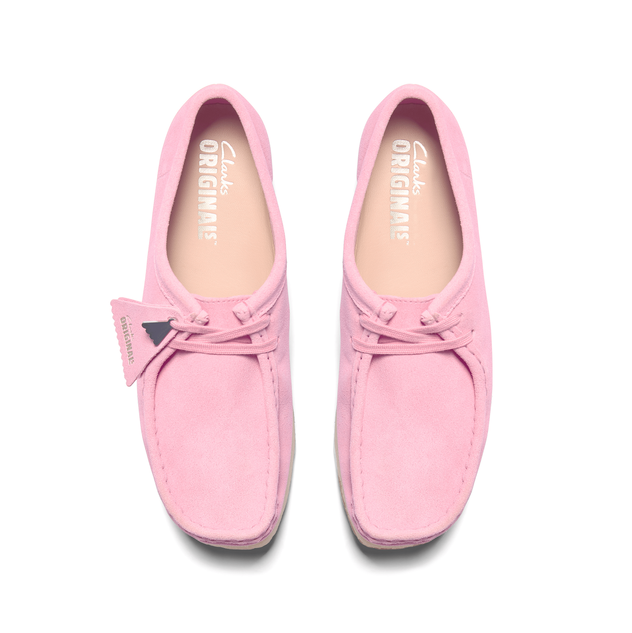 Clarks Originals Wallabee Candy Pink Suede - CCLAO6076 - Coziness