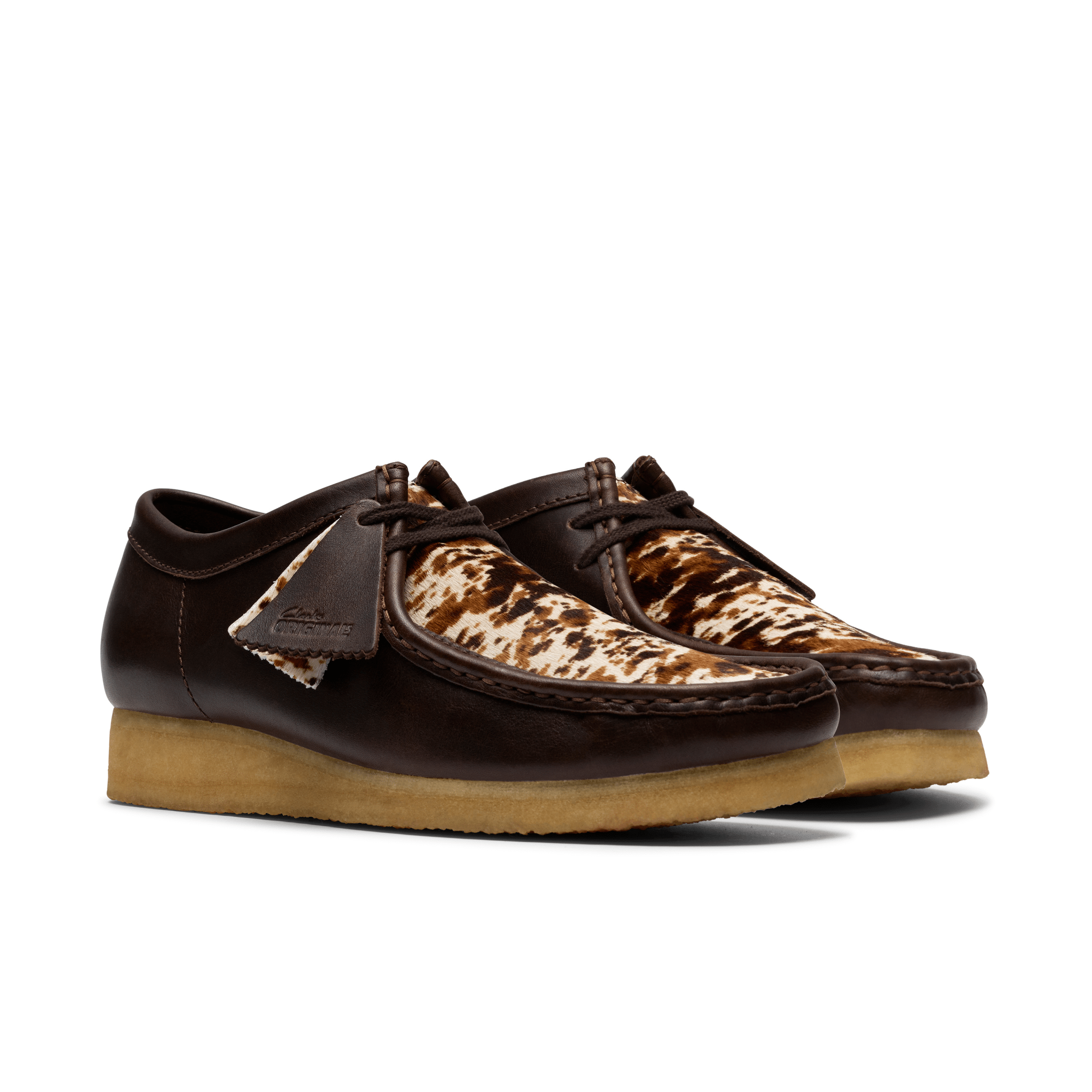 Clarks Originals Wallabee Leather Brown Interest - CCLAO6082 - Coziness