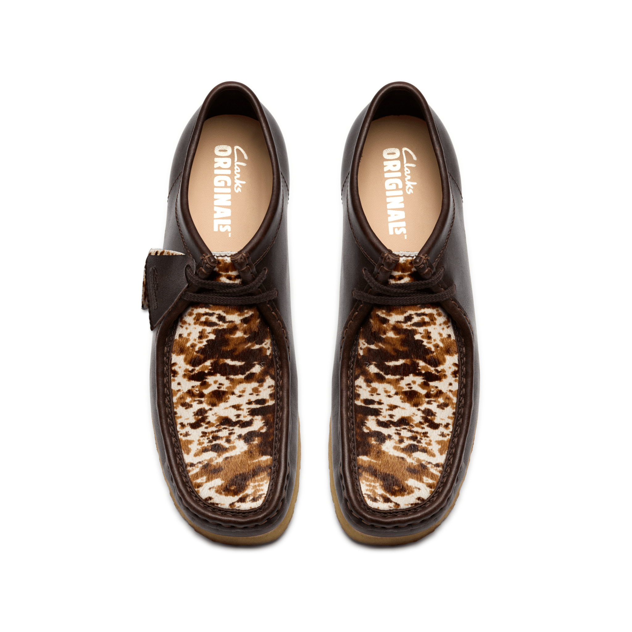 Clarks Originals Wallabee Leather Brown Interest - CCLAO6082 - Coziness
