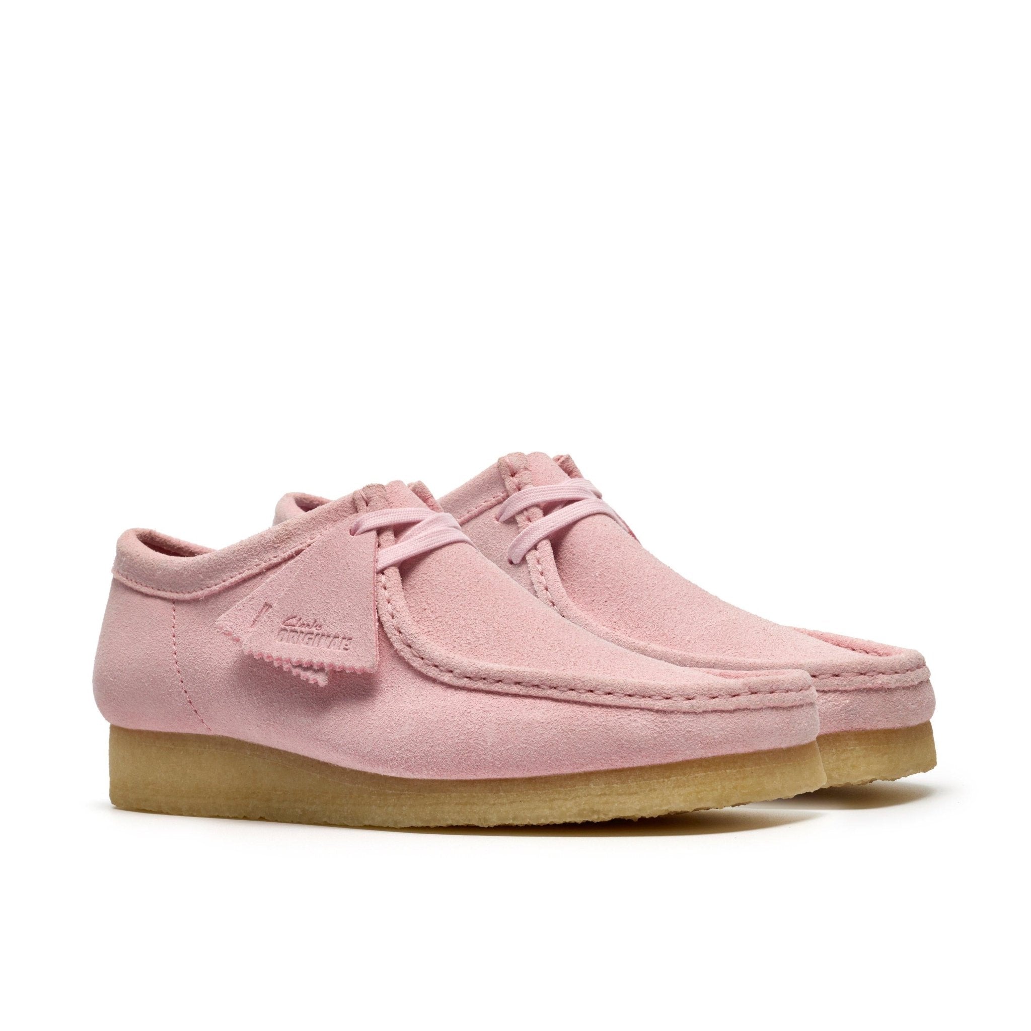 Clarks Originals Wallabee Light Pink Suede - CCLAO8546 - Coziness