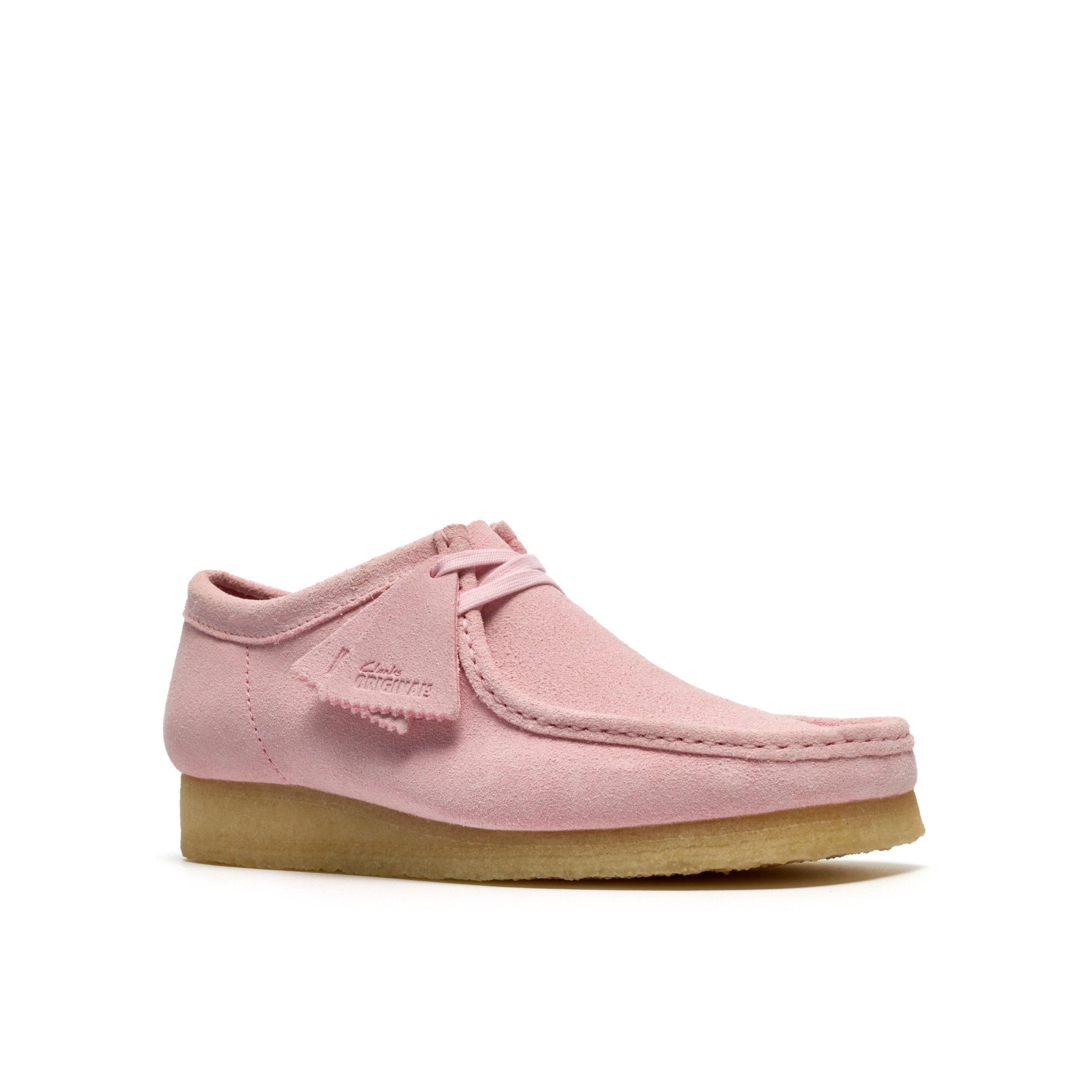 Clarks Originals Wallabee Light Pink Suede - CCLAO8546 - Coziness