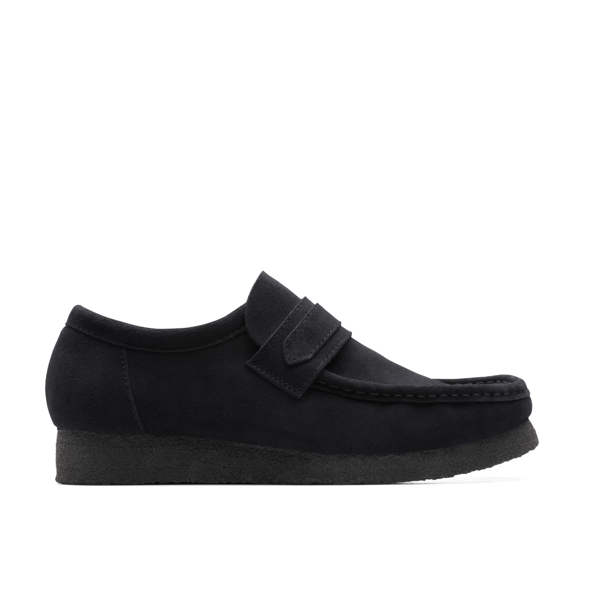 Clarks Originals Wallabee Loafer Black - CCLAO7742 - Coziness