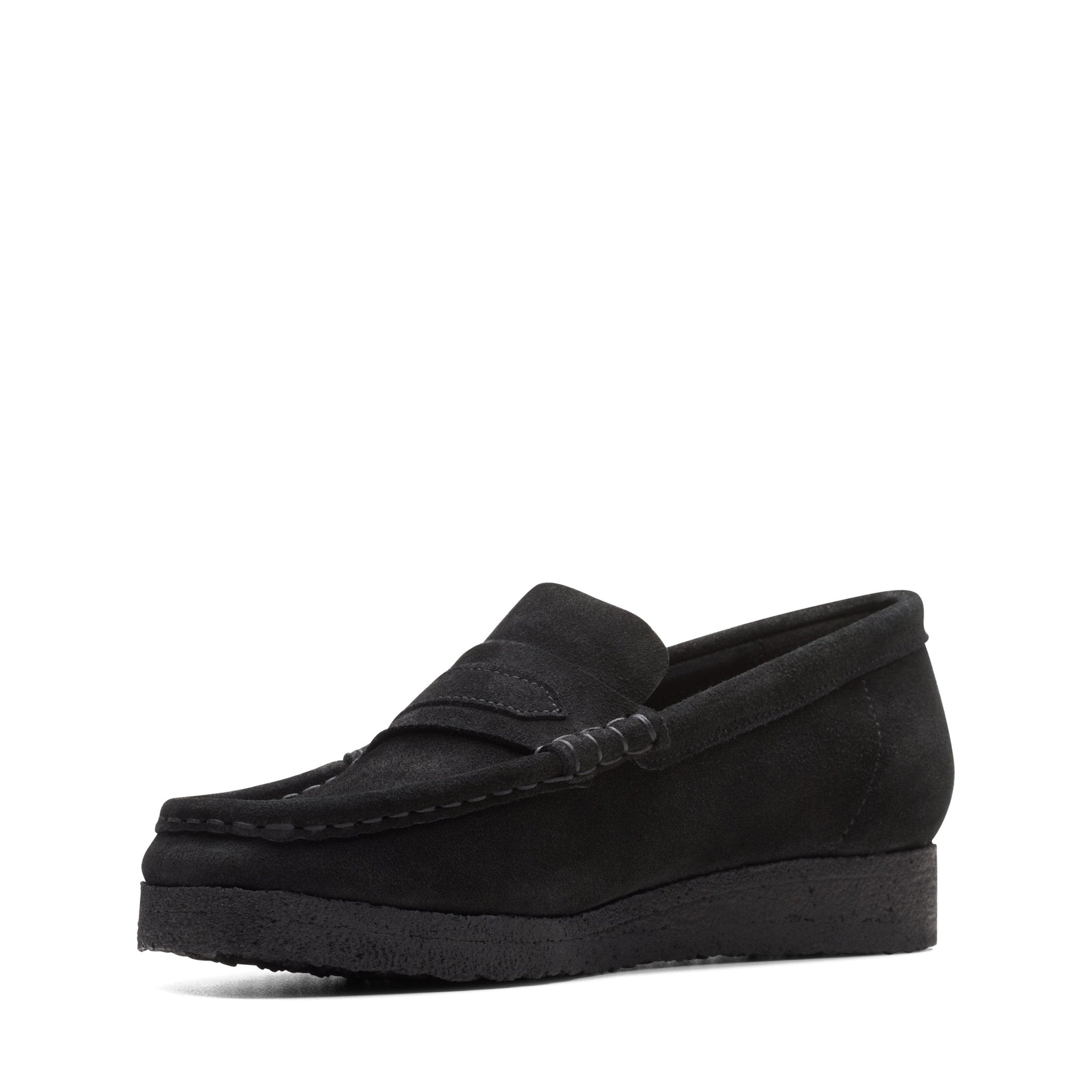 Clarks Originals Wallabee Loafer Black Wmns - CCLAO7785 - Coziness