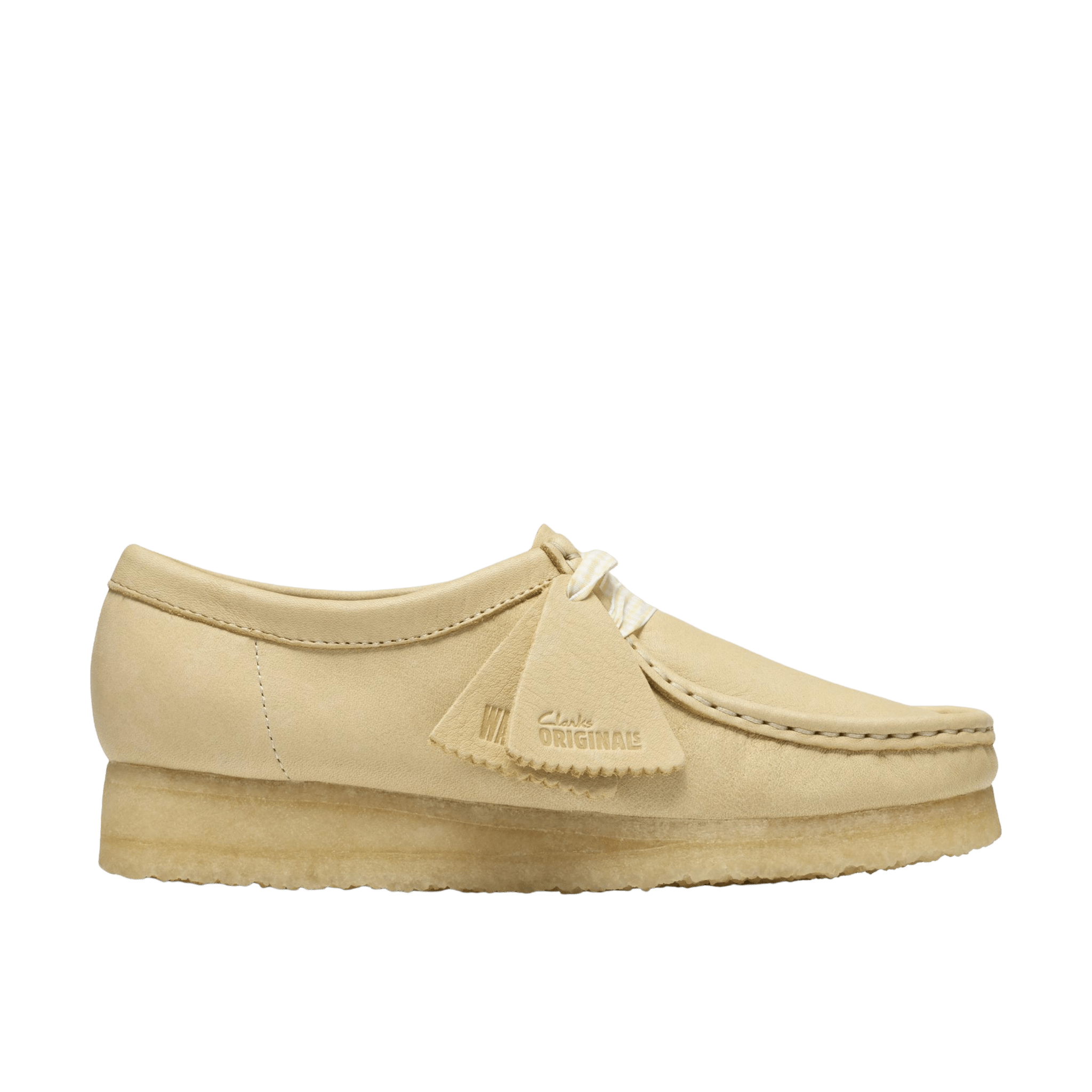Clarks Originals Wallabee Pale Yellow Leather Wmns - CCLAO11208 - Coziness