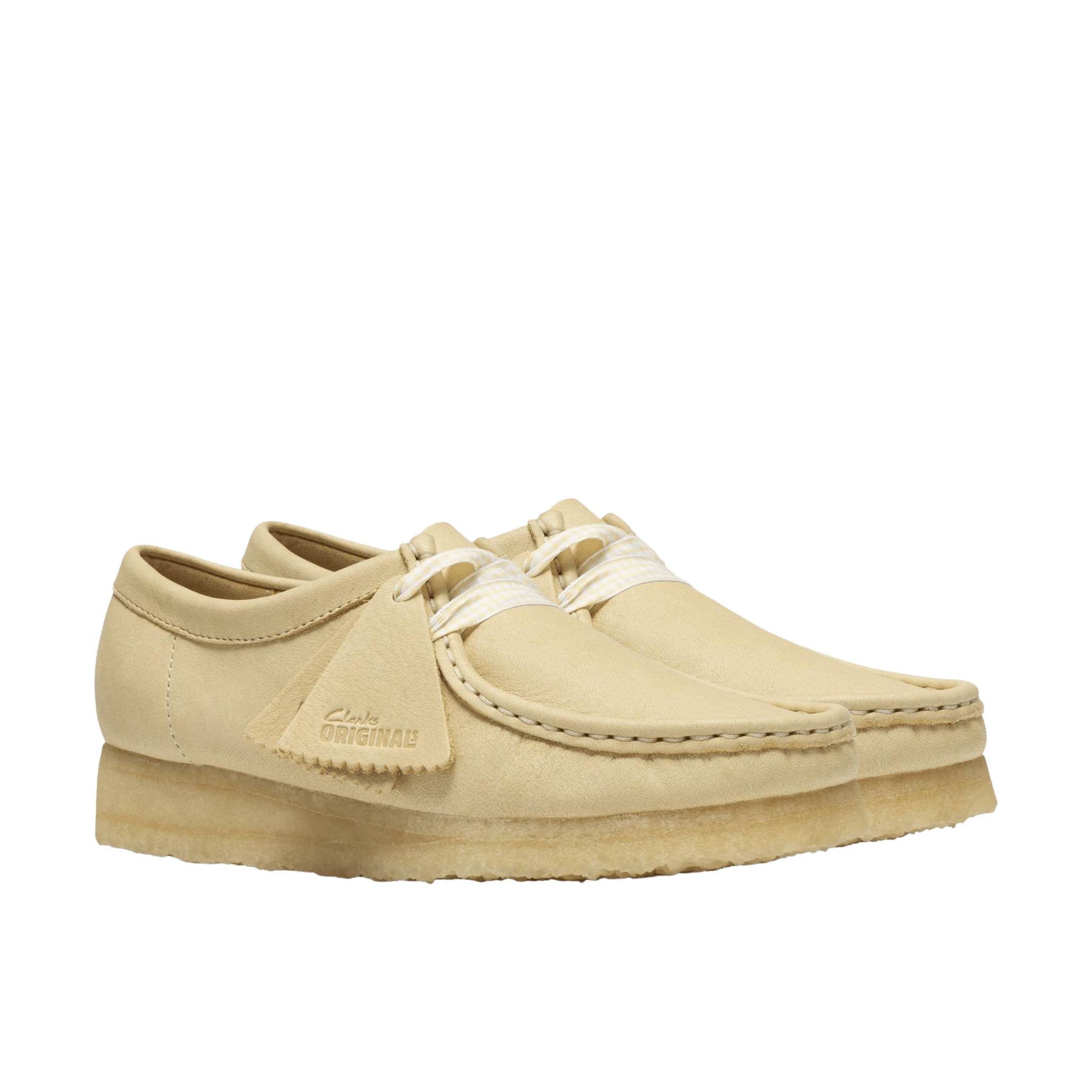 Clarks Originals Wallabee Pale Yellow Leather Wmns - CCLAO11208 - Coziness