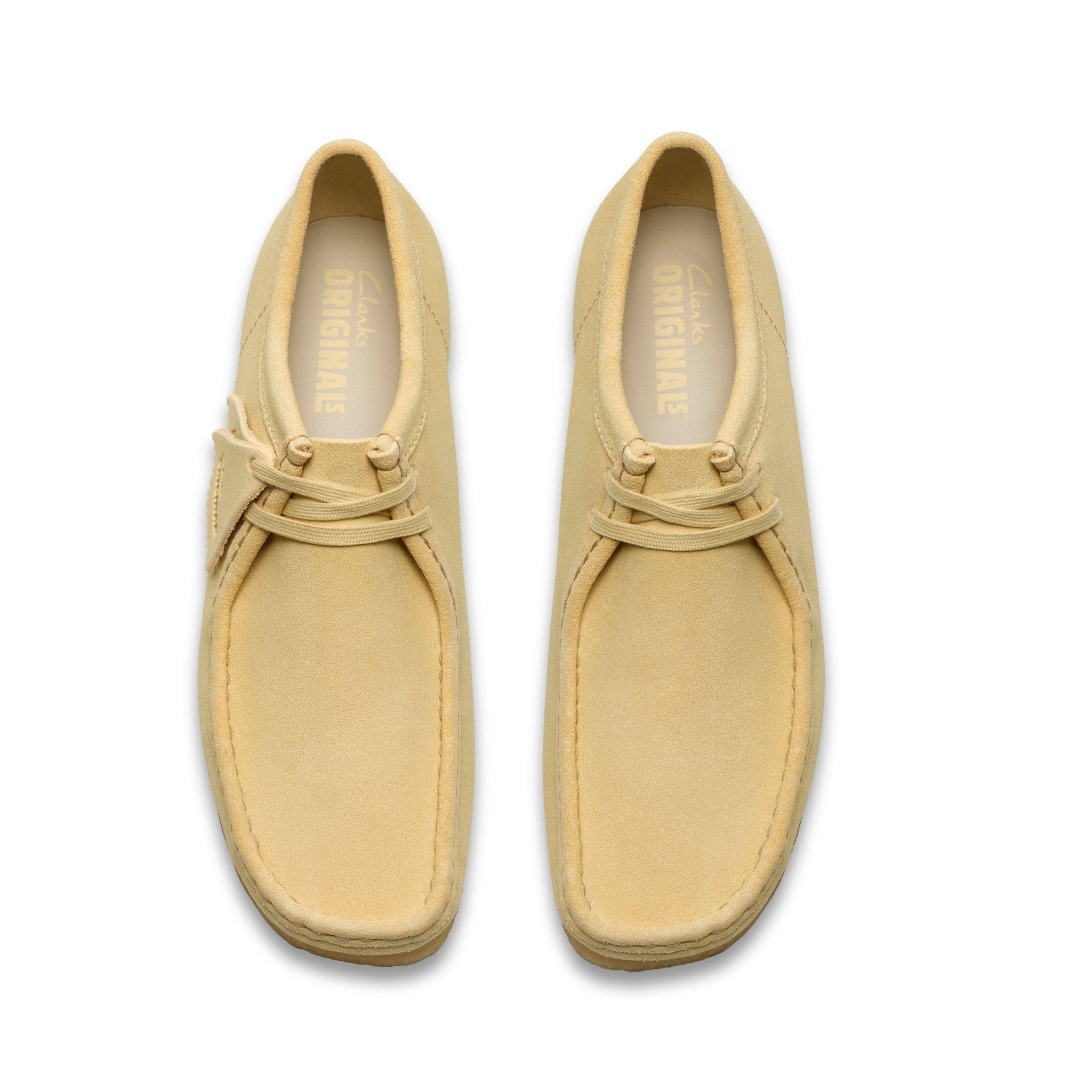 Clarks Originals Wallabee Pale Yellow Suede - CCLAO8533 - Coziness