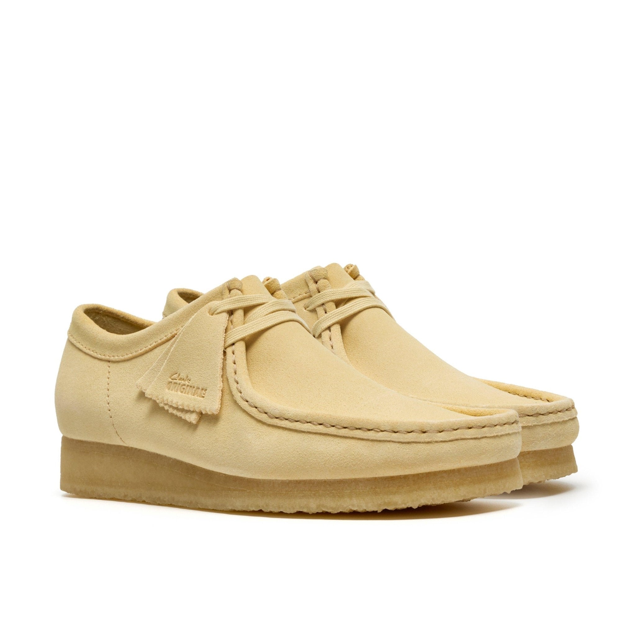 Clarks Originals Wallabee Pale Yellow Suede - CCLAO8533 - Coziness
