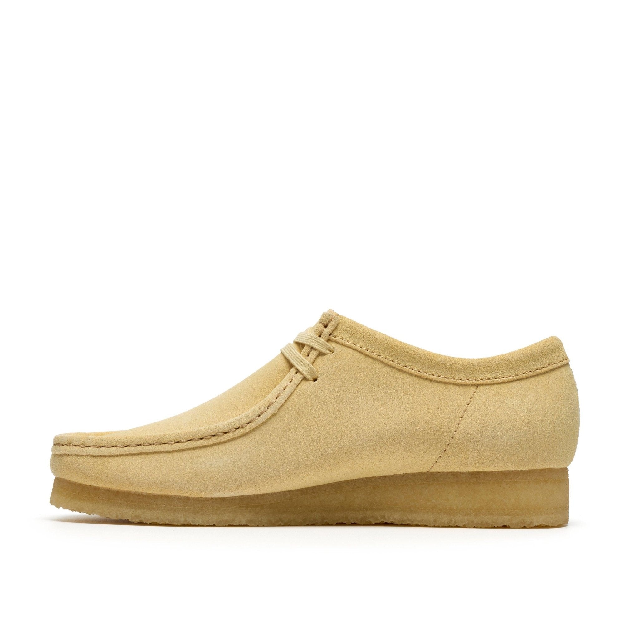 Clarks Originals Wallabee Pale Yellow Suede - CCLAO8533 - Coziness