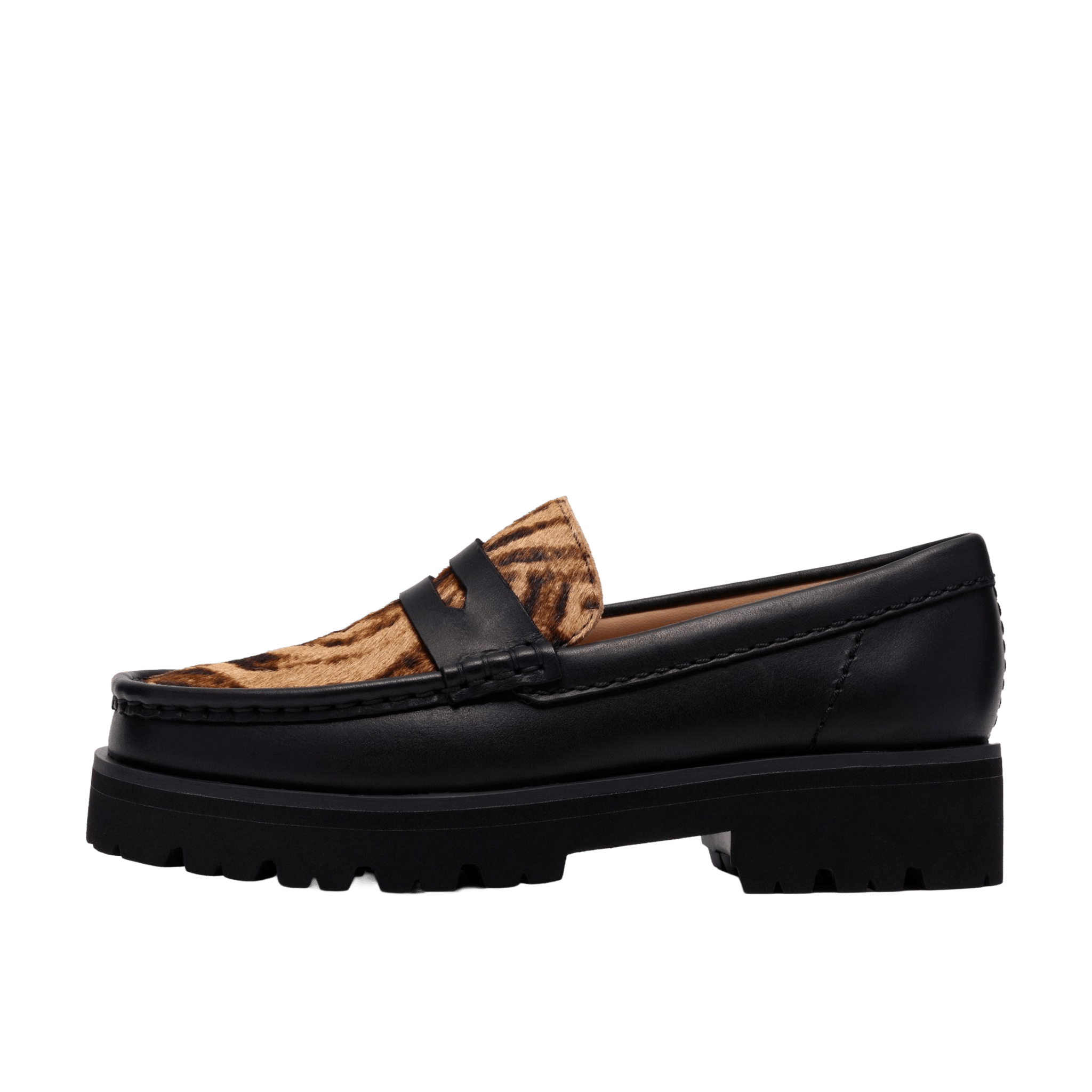 Clarks Originals Yukoner Penny Black Combi Leather Wmns - CCLAO11216 - Coziness