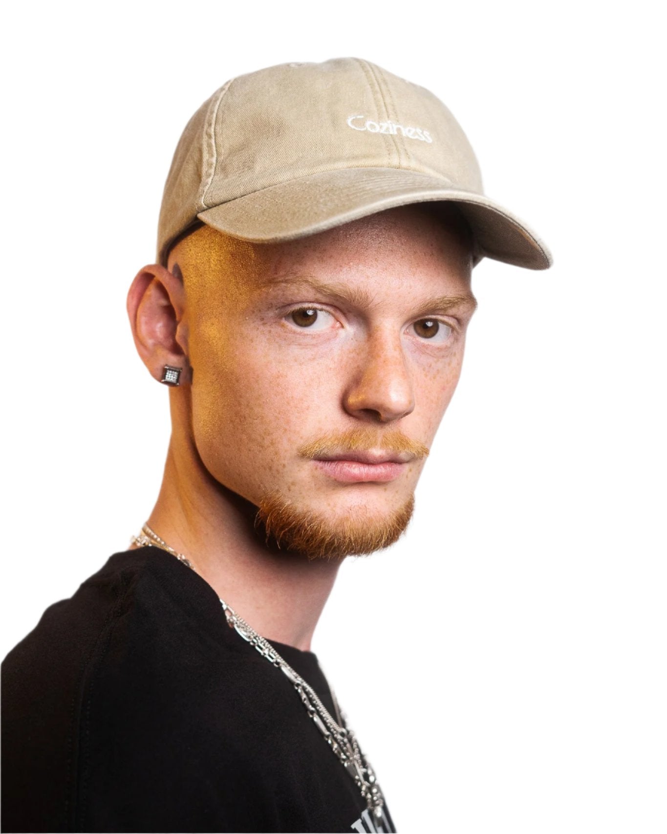 Coziness Classic Logo Cap Washed Sand - Coziness