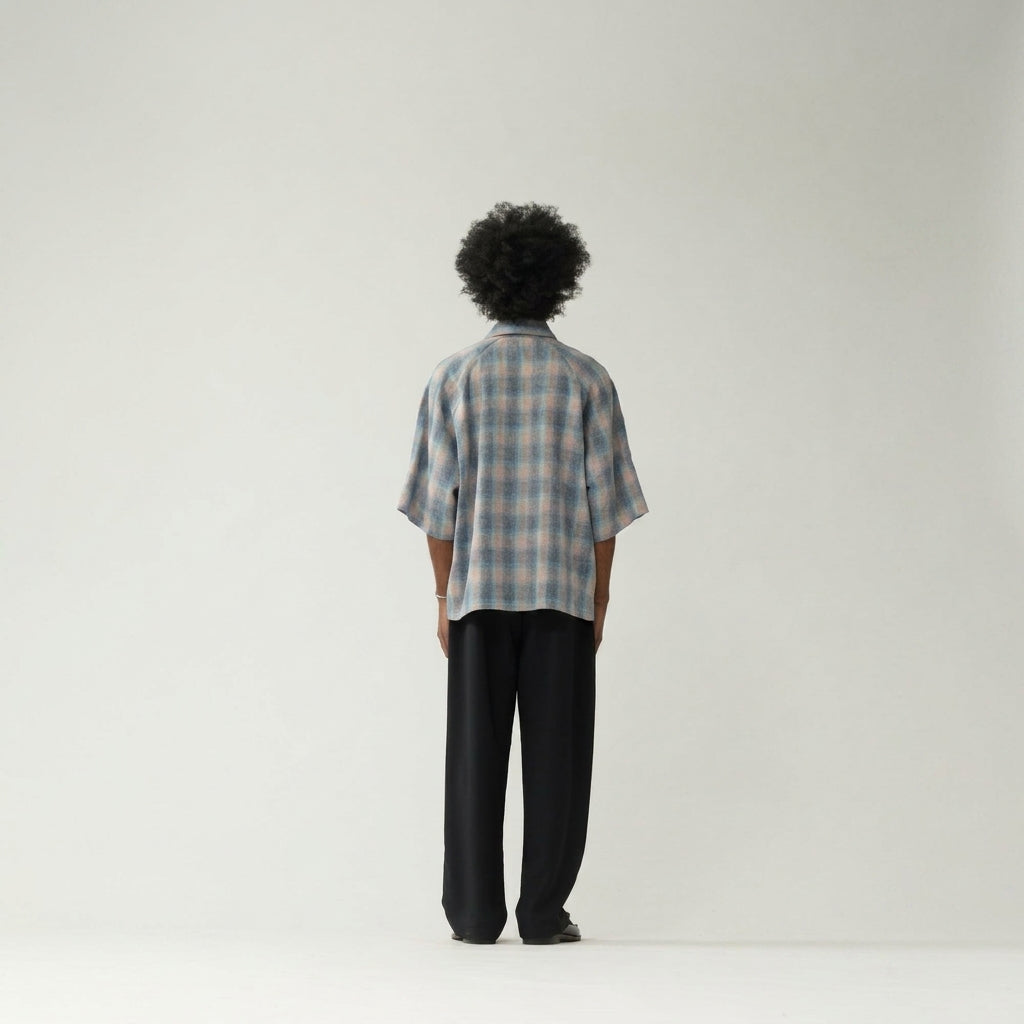 New Amsterdam Flanel Short Sleeve Button-Up Multicolour