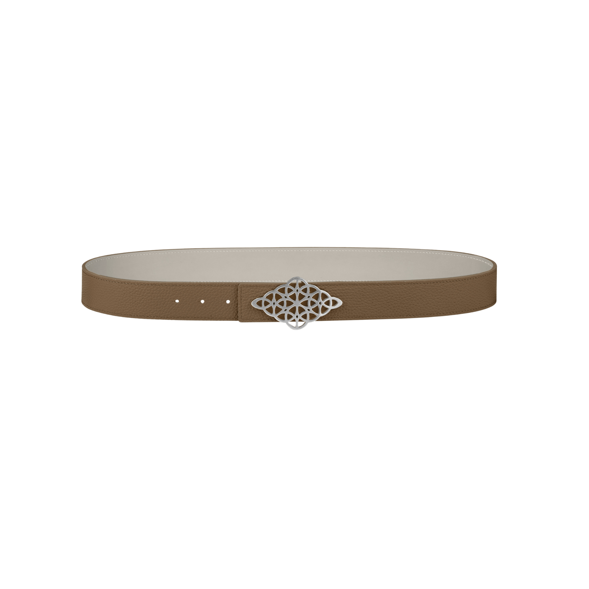Divention Rhombus Belt Ecru - CDIVR6775 - Coziness