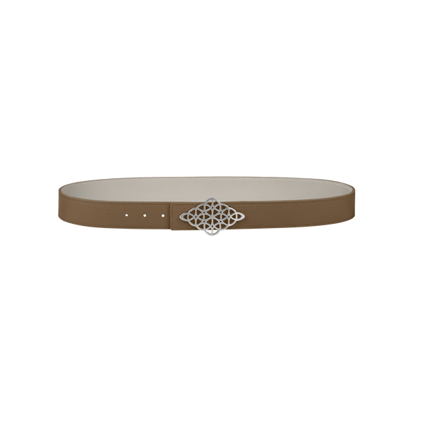 Divention Rhombus Belt Ecru - CDIVR6775 - Coziness