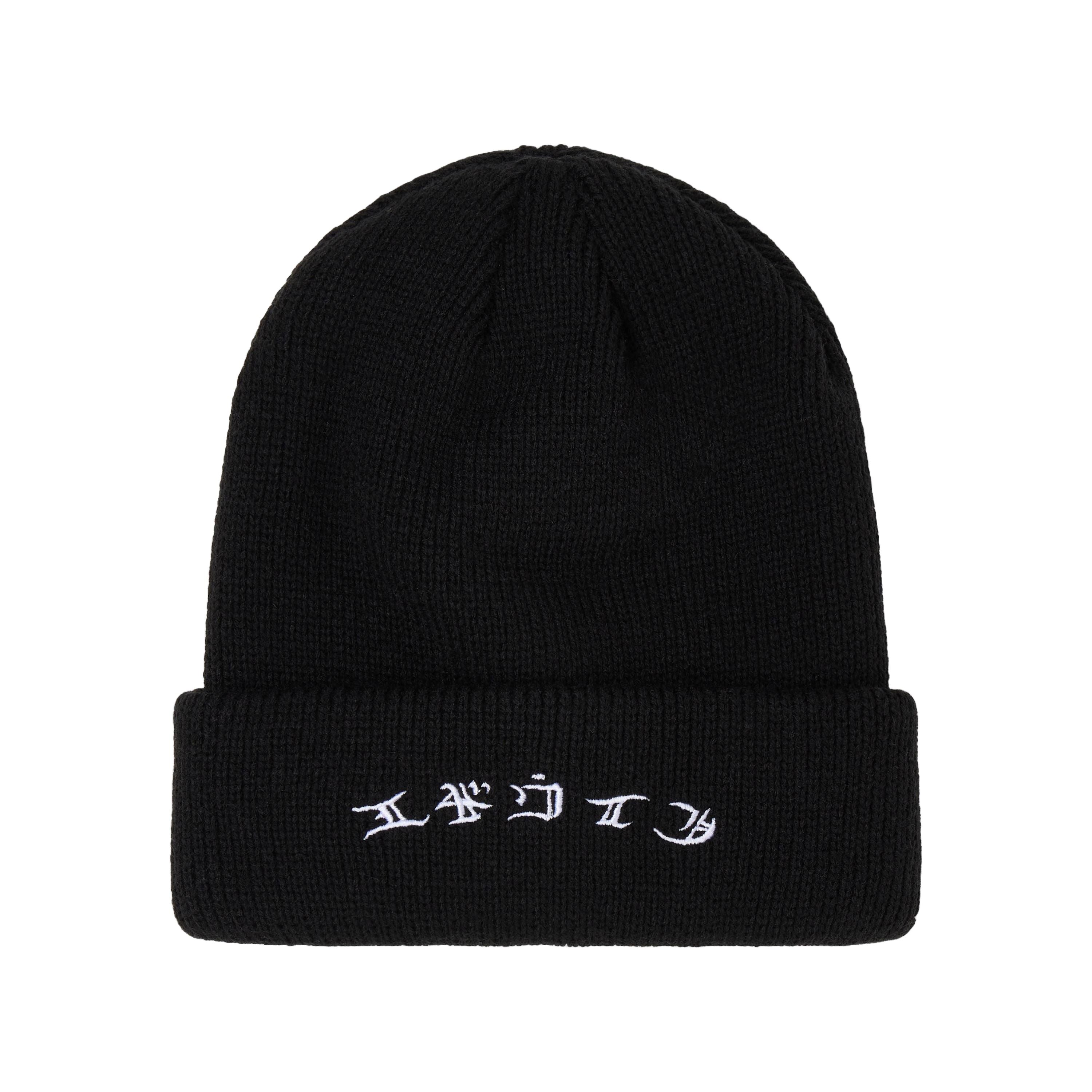 EDWIN GOTHIC BEANIE BLACK - Coziness