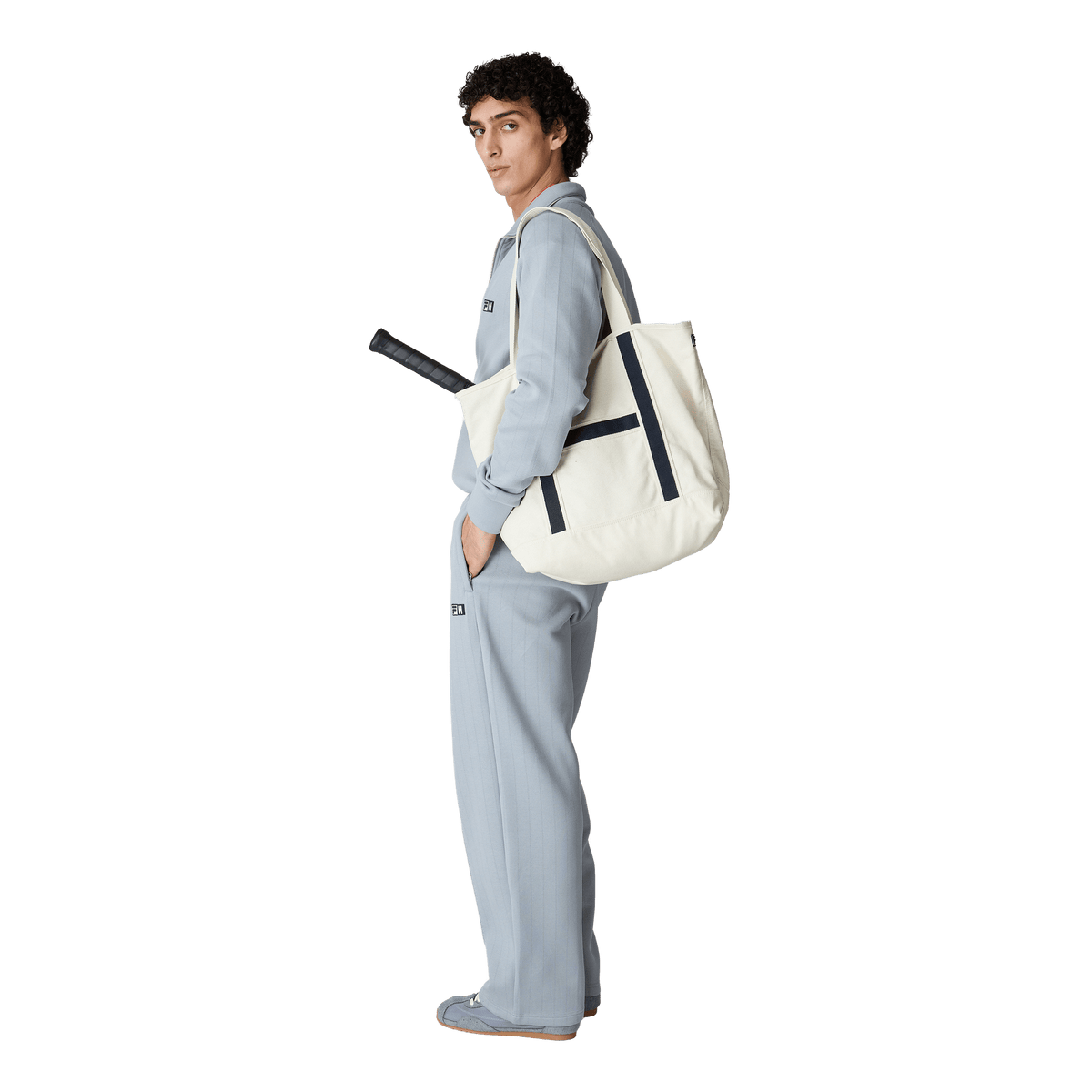 FILA x Highsnobiety canvas bag Antique White - CFILX15250 - Coziness