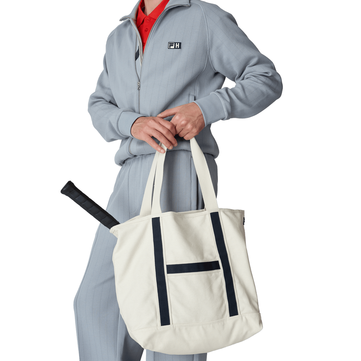 FILA x Highsnobiety canvas bag Antique White - CFILX15250 - Coziness