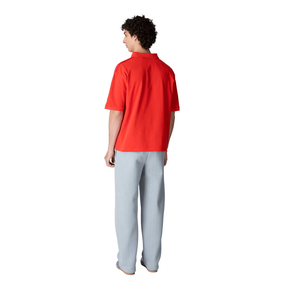 FILA x Highsnobiety loose boxy polo Fiery Red - CFILX15230 - Coziness