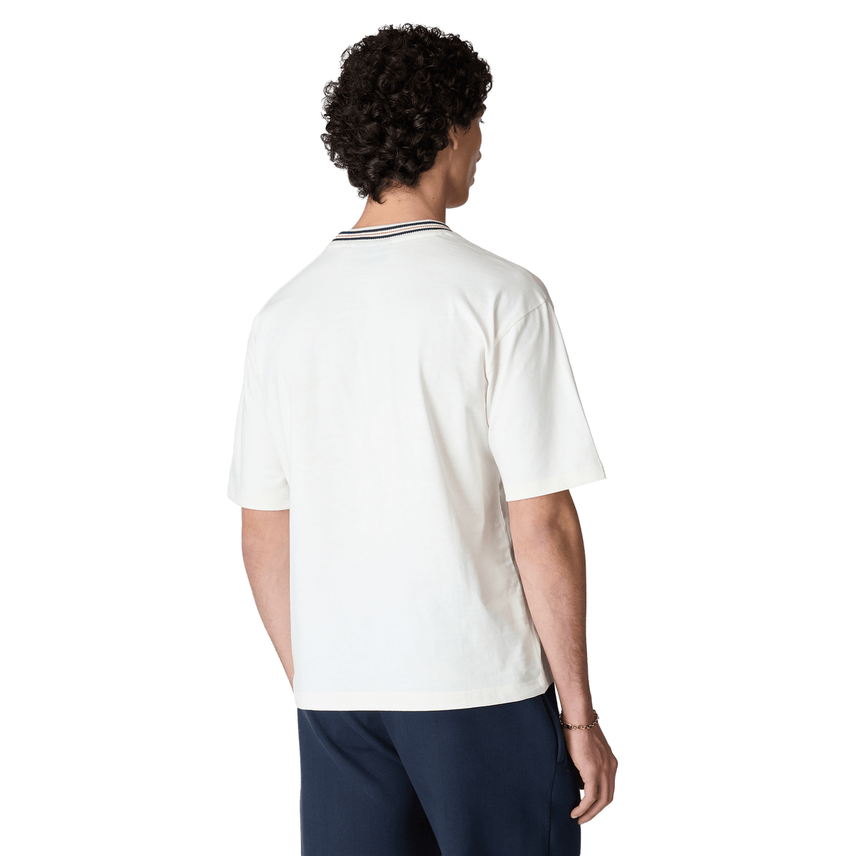 FILA x Highsnobiety loose boxy t-shirt Egret - CFILX15240 - Coziness
