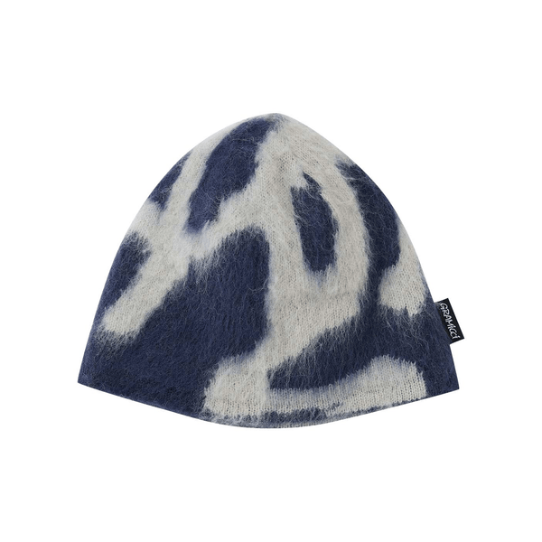 Gramicci Mohair Burly Runningman Beanie Midnight Navy - CGRAM6322 - Coziness