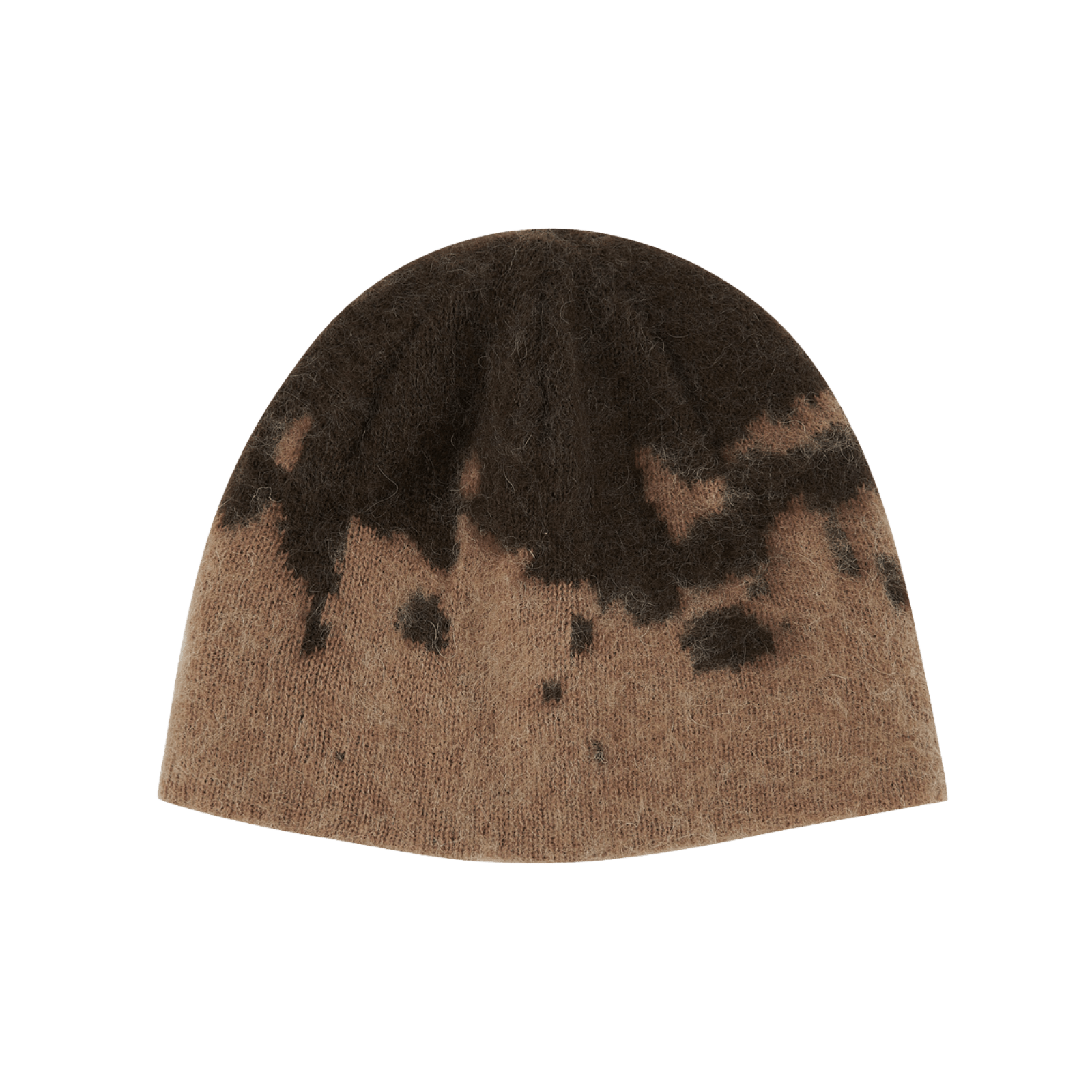 Gramicci Mohair Splatter Beanie Taupe - CGRAM13661 - Coziness