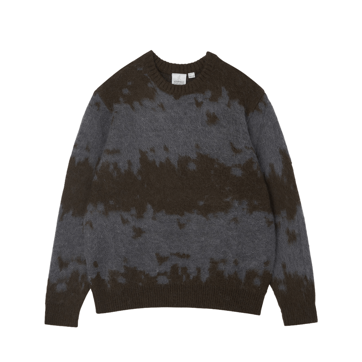 Gramicci Mohair Splatter Sweater Slate Splatter - CGRAM13671 - Coziness
