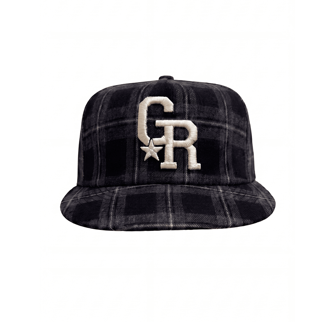 Green Room Flannel Cap Black - CGRER10693 - Coziness