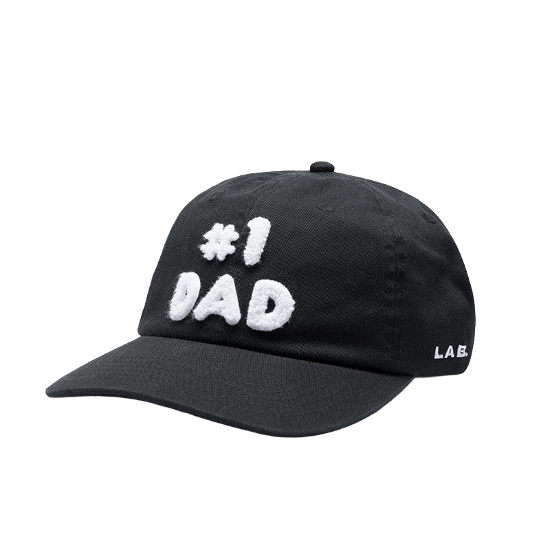 Hatline Lab 1 Dad Cap Schwarz - CHATL8456 - Coziness