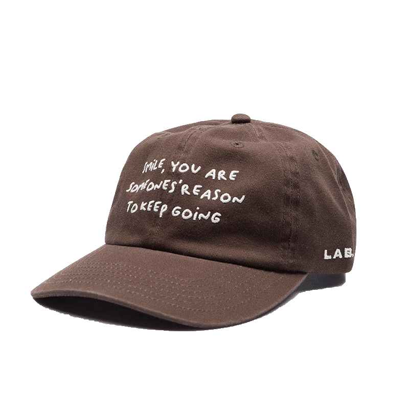 Hatline Lab Purpose Dad Cap Braun - CHATL8453 - Coziness