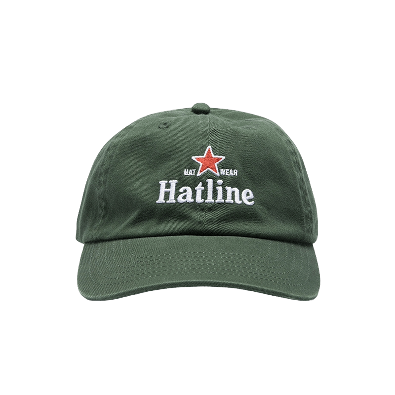 Hatline Lab Sober Dad Cap Grün - CHATL8455 - Coziness