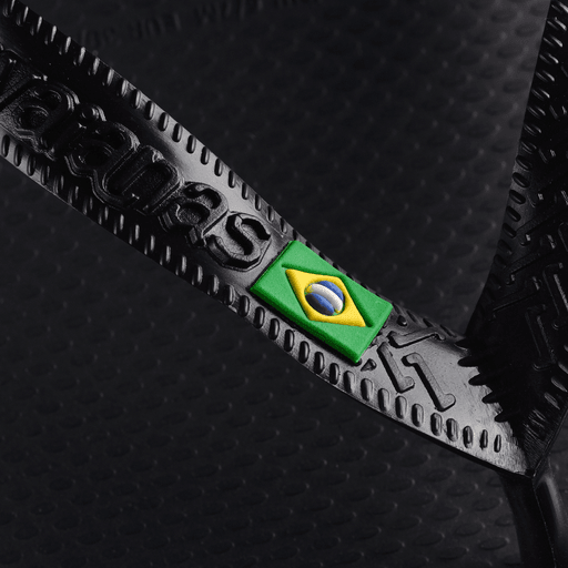 Havaianas Flip Flop Brasil Logo Black - CHAVF11064 - Coziness