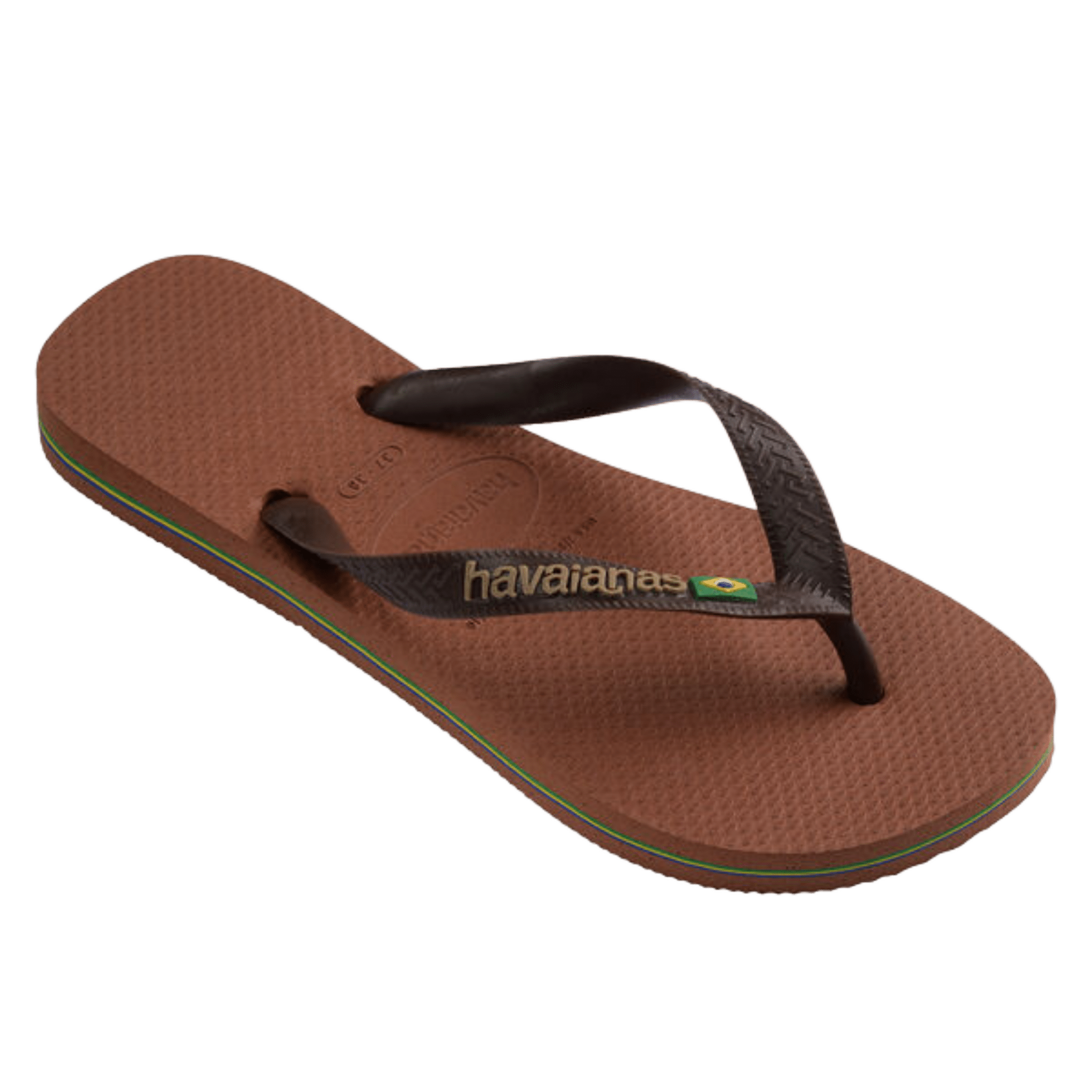 Havaianas Flip Flop Brasil Logo Brown - CHAVF11059 - Coziness
