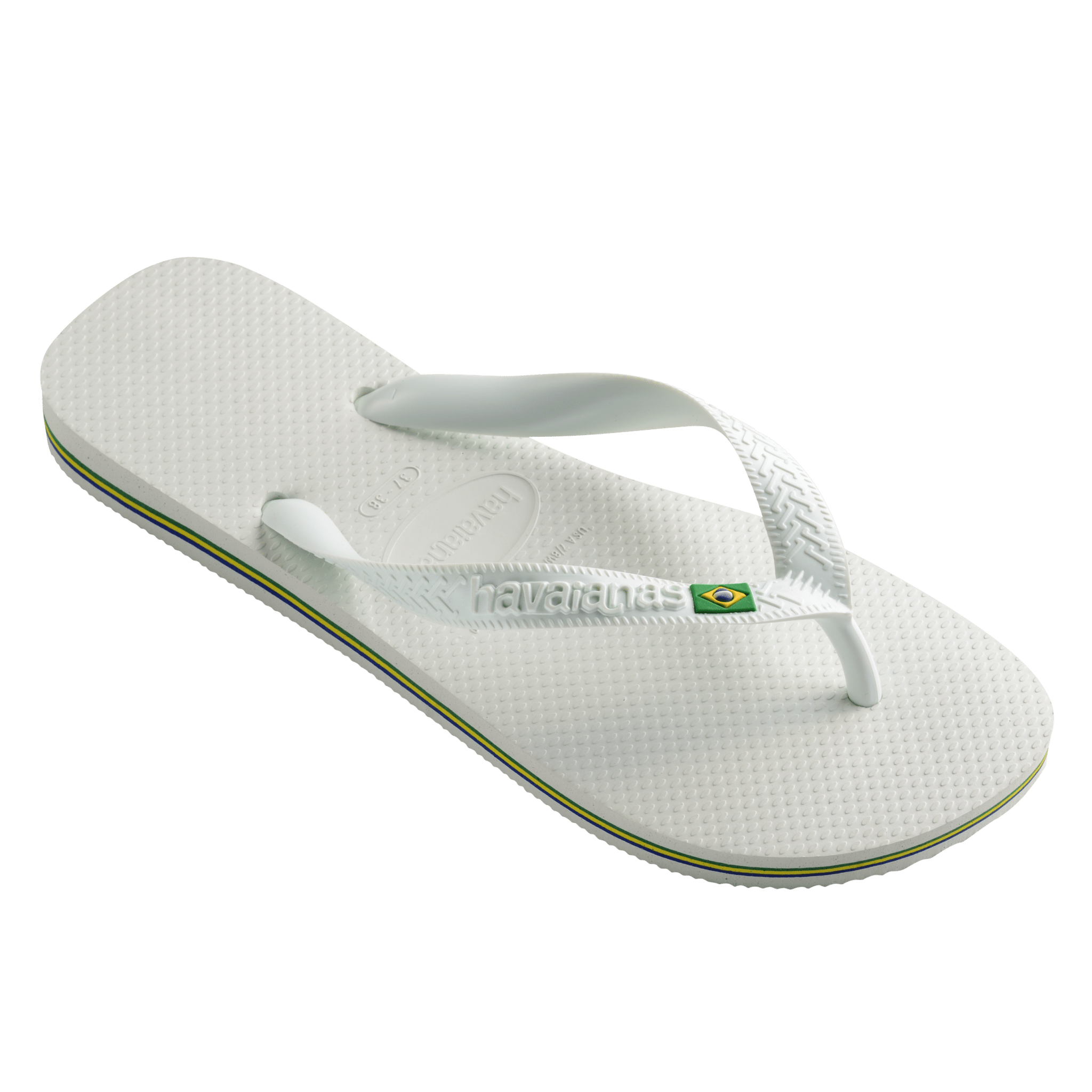 Havaianas Flip Flop Brasil Logo White - CHAVF11069 - Coziness