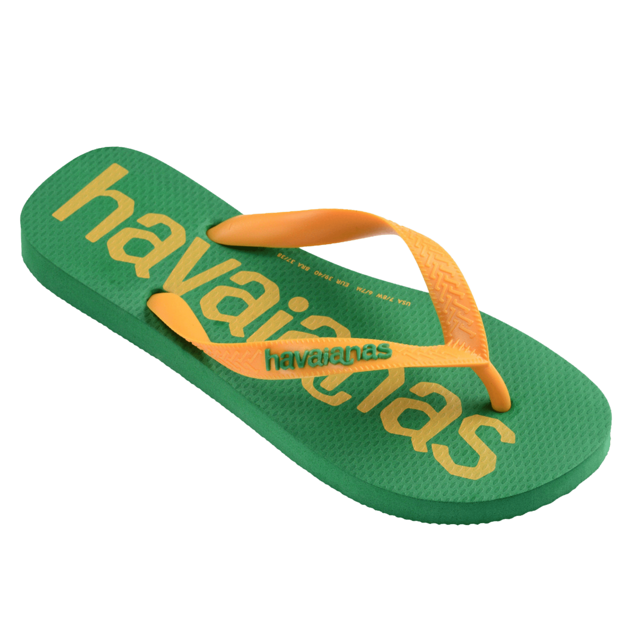 Havaianas Flip Flops Top Logomania 2 Green - - Coziness