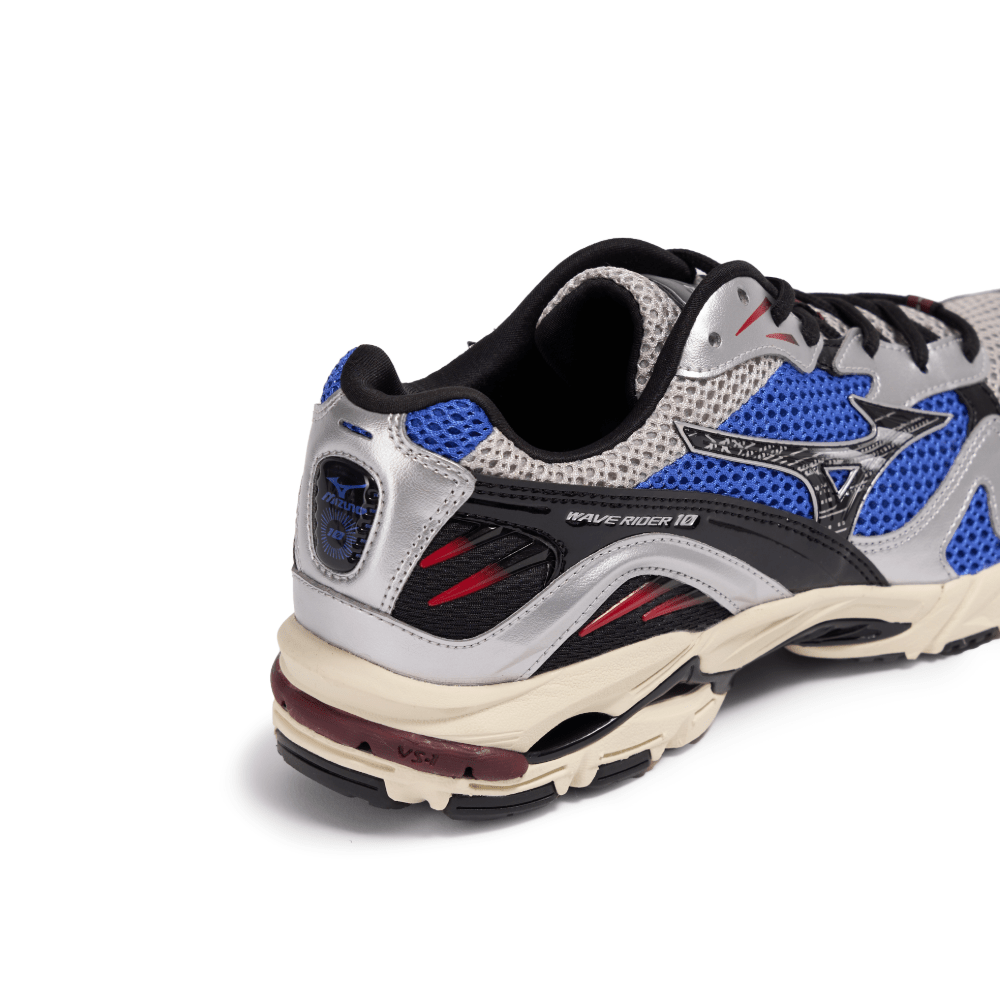 Mizuno Wave Rider 10 Habor Mist Dazzling Blue - CMIZW8322 - Coziness